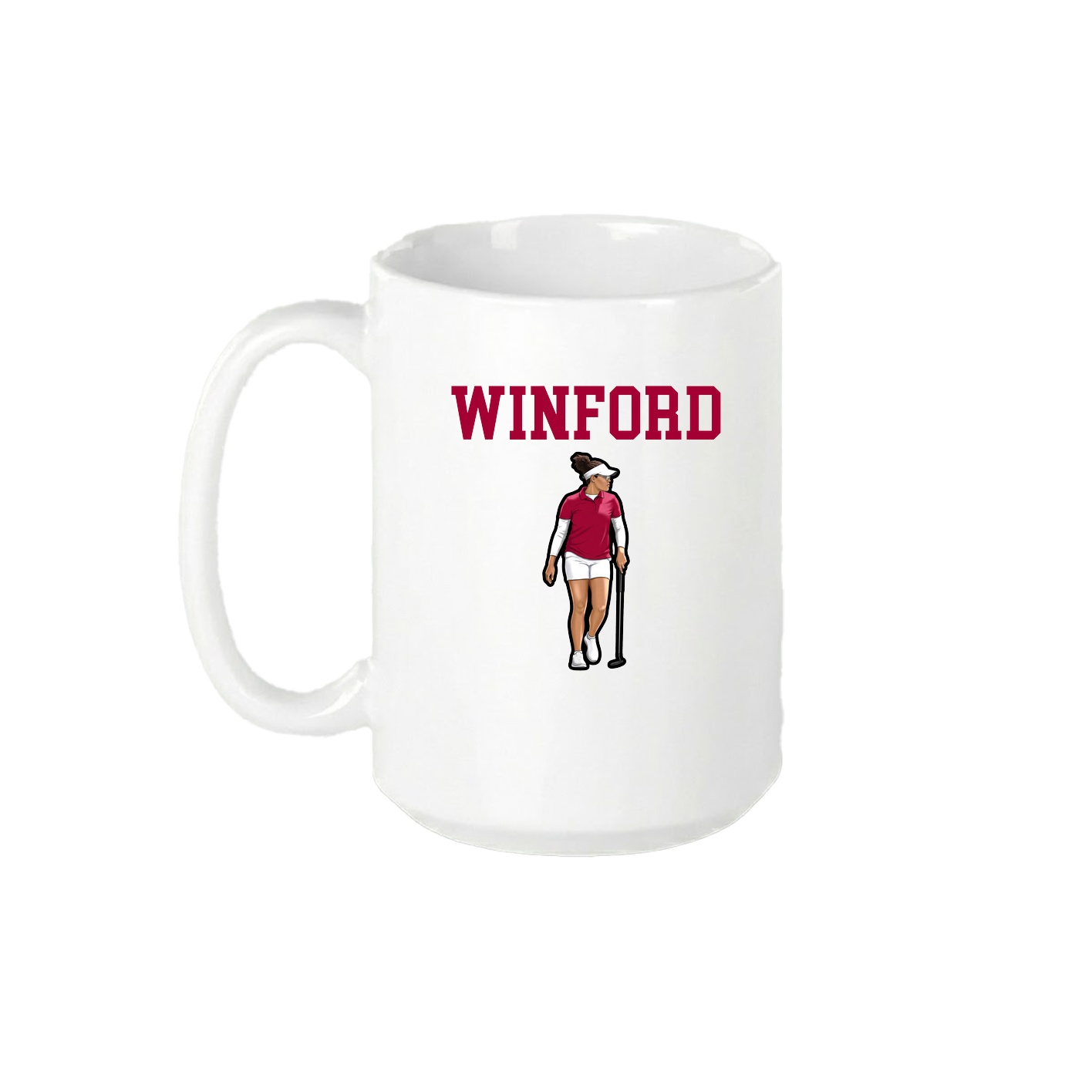 15oz Coffee Mug — Shirsey in White