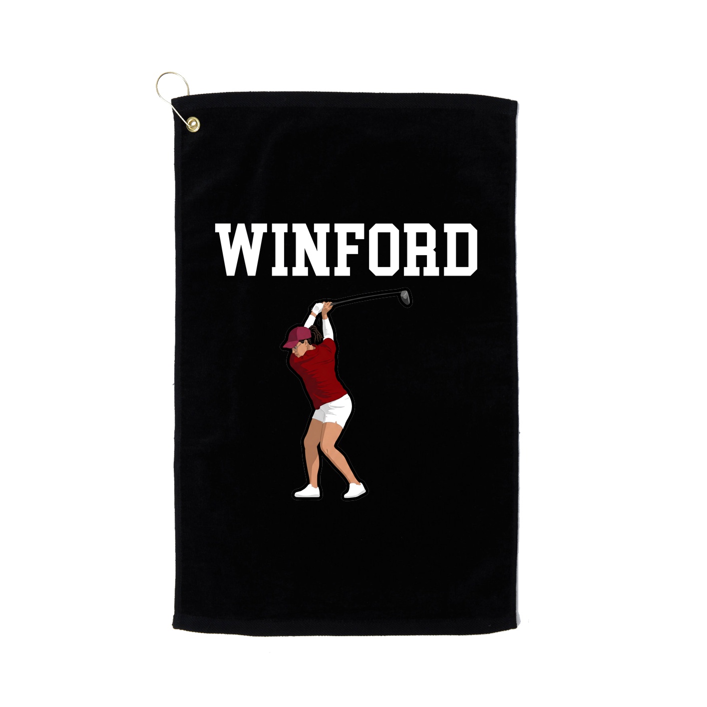 Golf Towel — Shirsey in Black