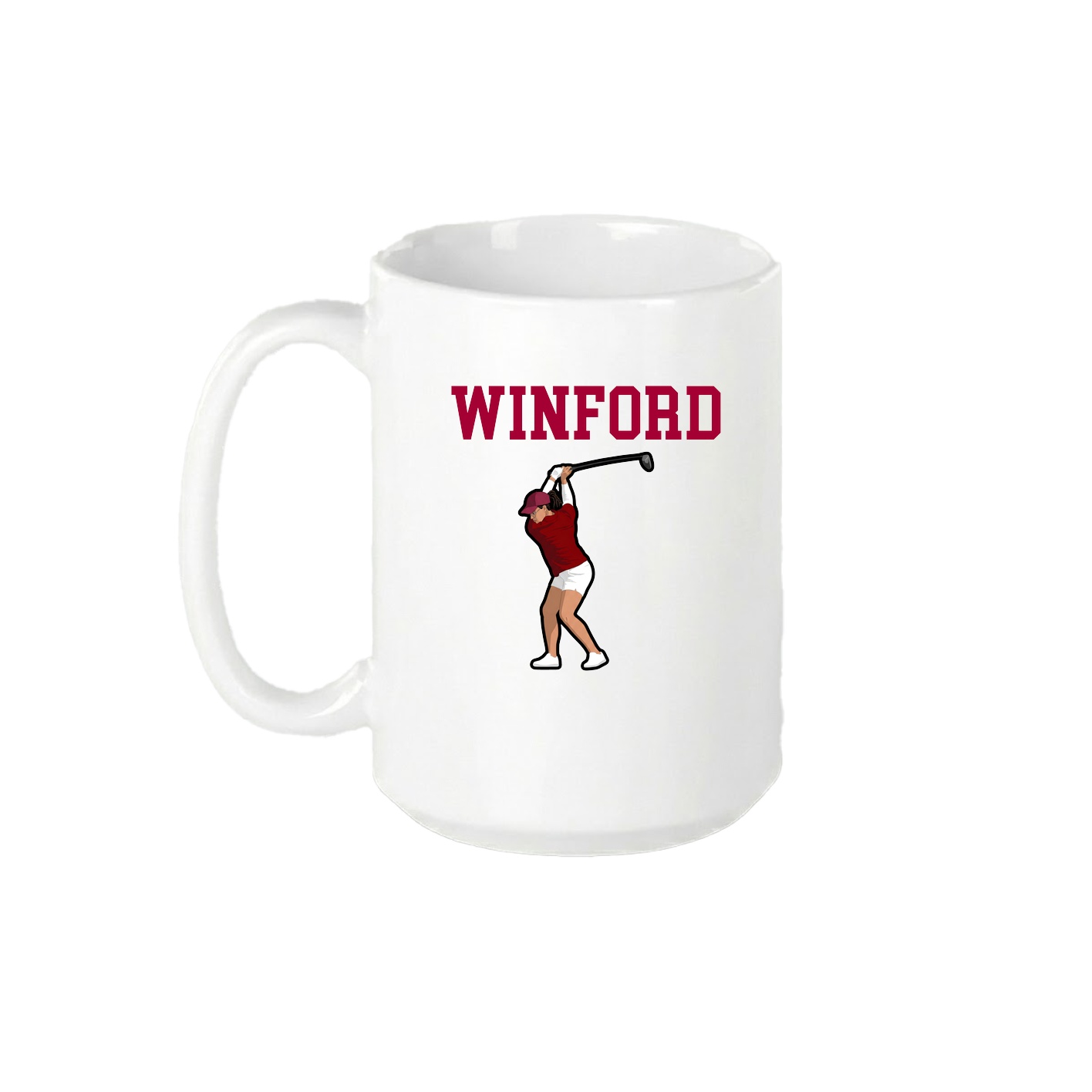 15oz Coffee Mug — Shirsey in White