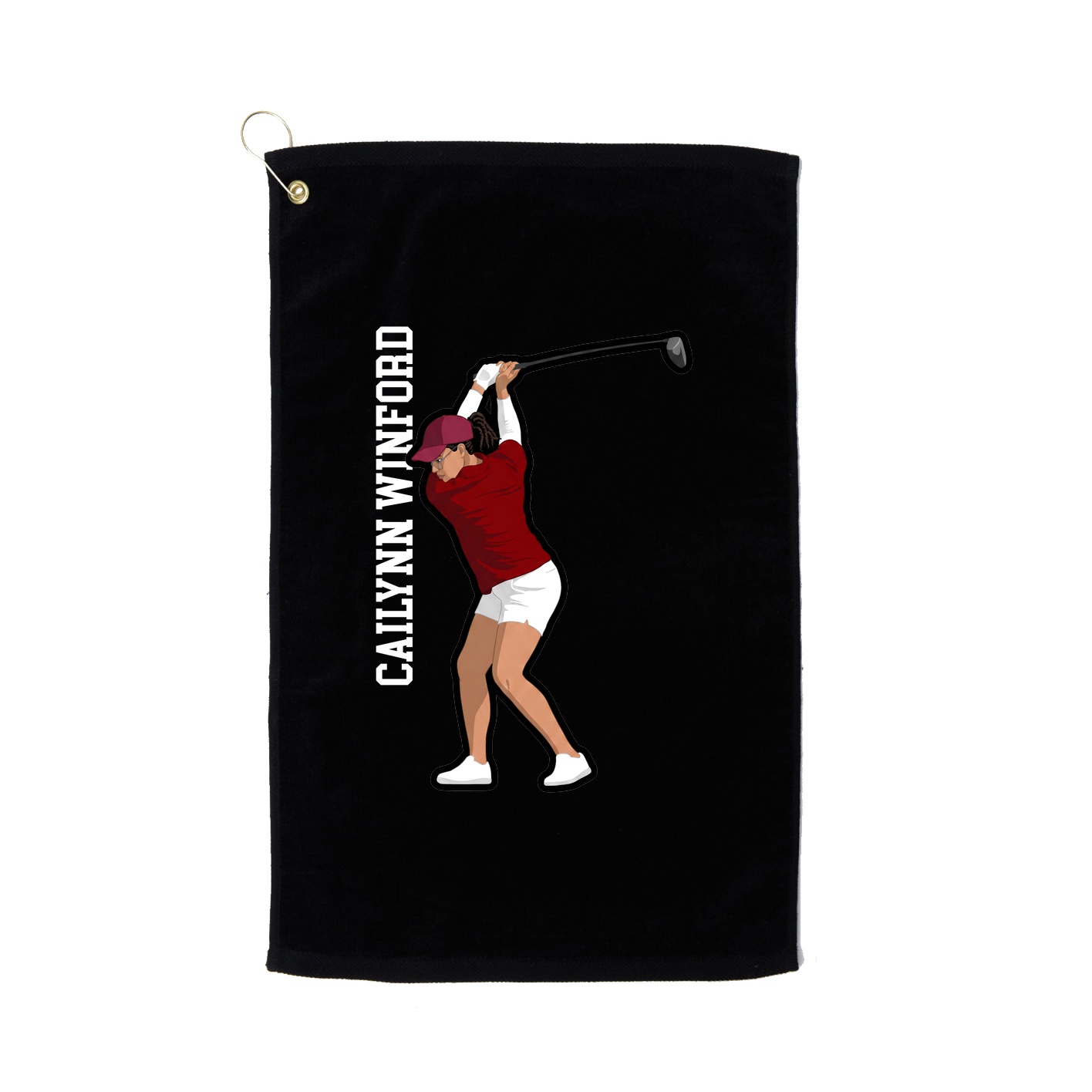 Terry Velour Golf Towel