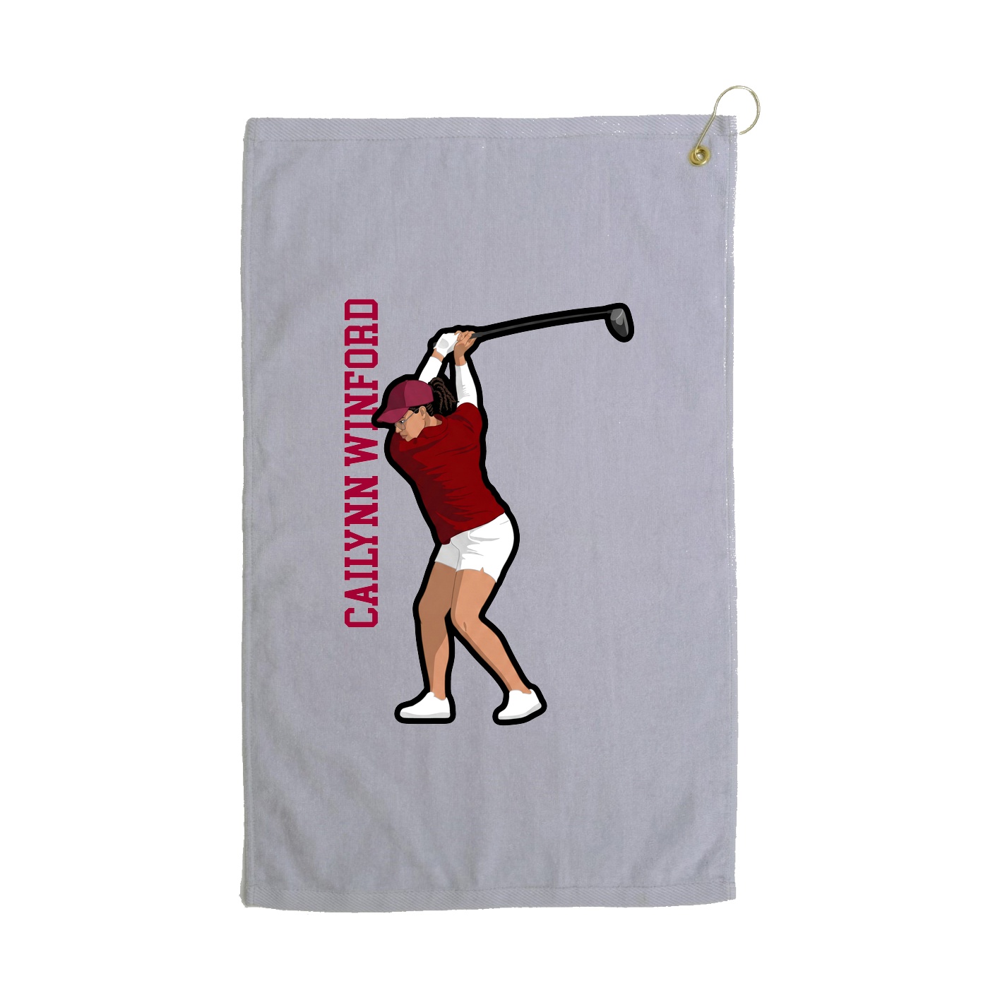 Terry Velour Golf Towel