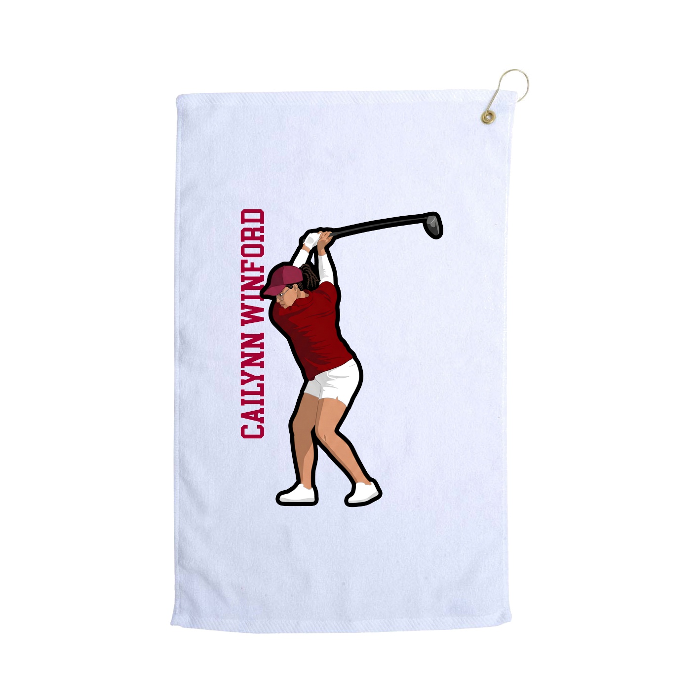 Terry Velour Golf Towel