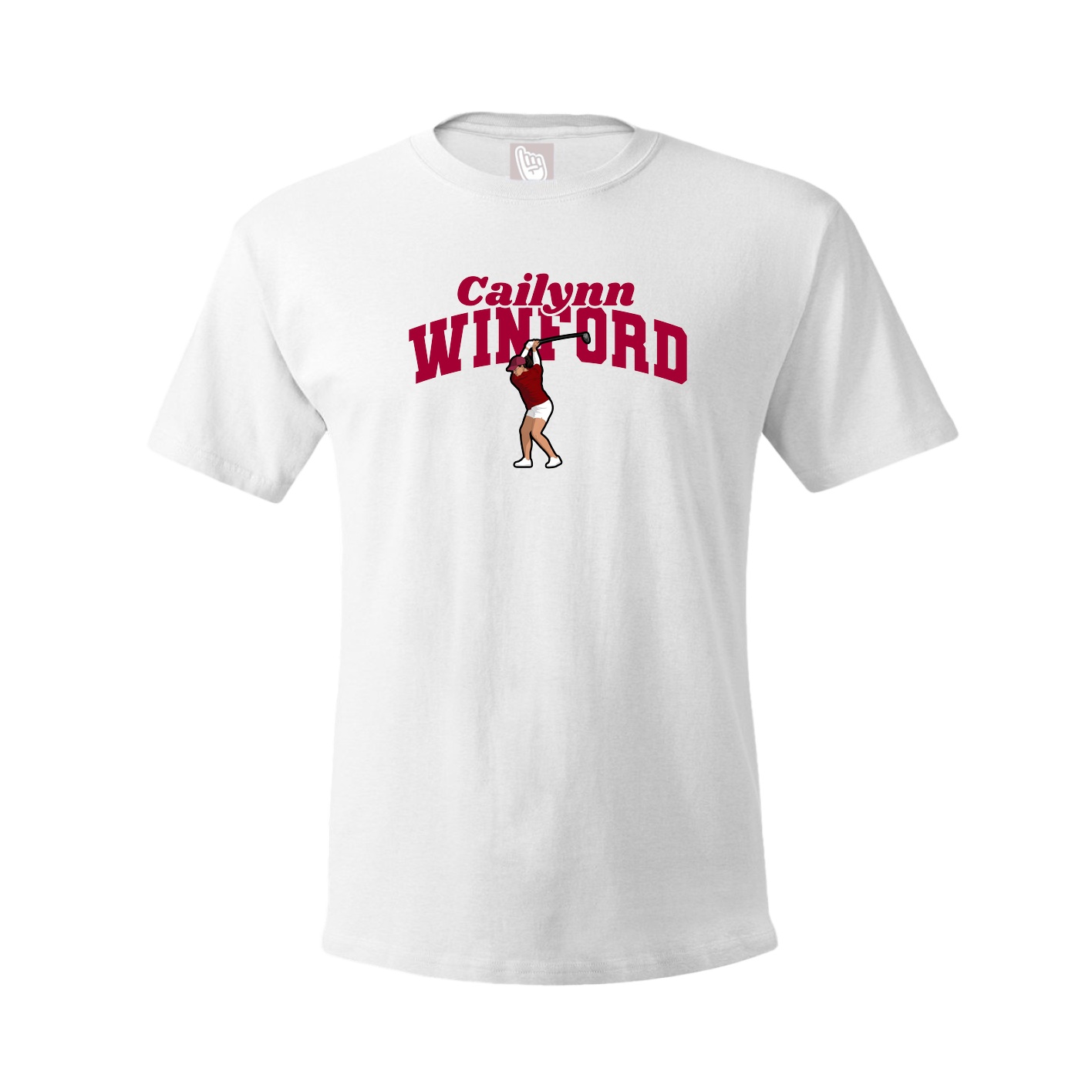 Tee — Signature Arch in White
