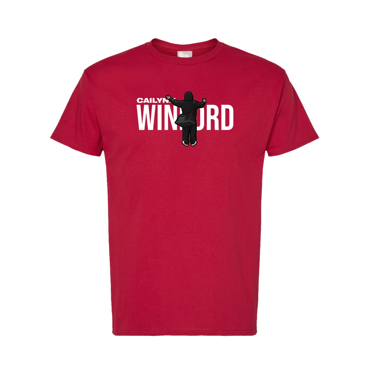 Tee — Player Name in Crimson