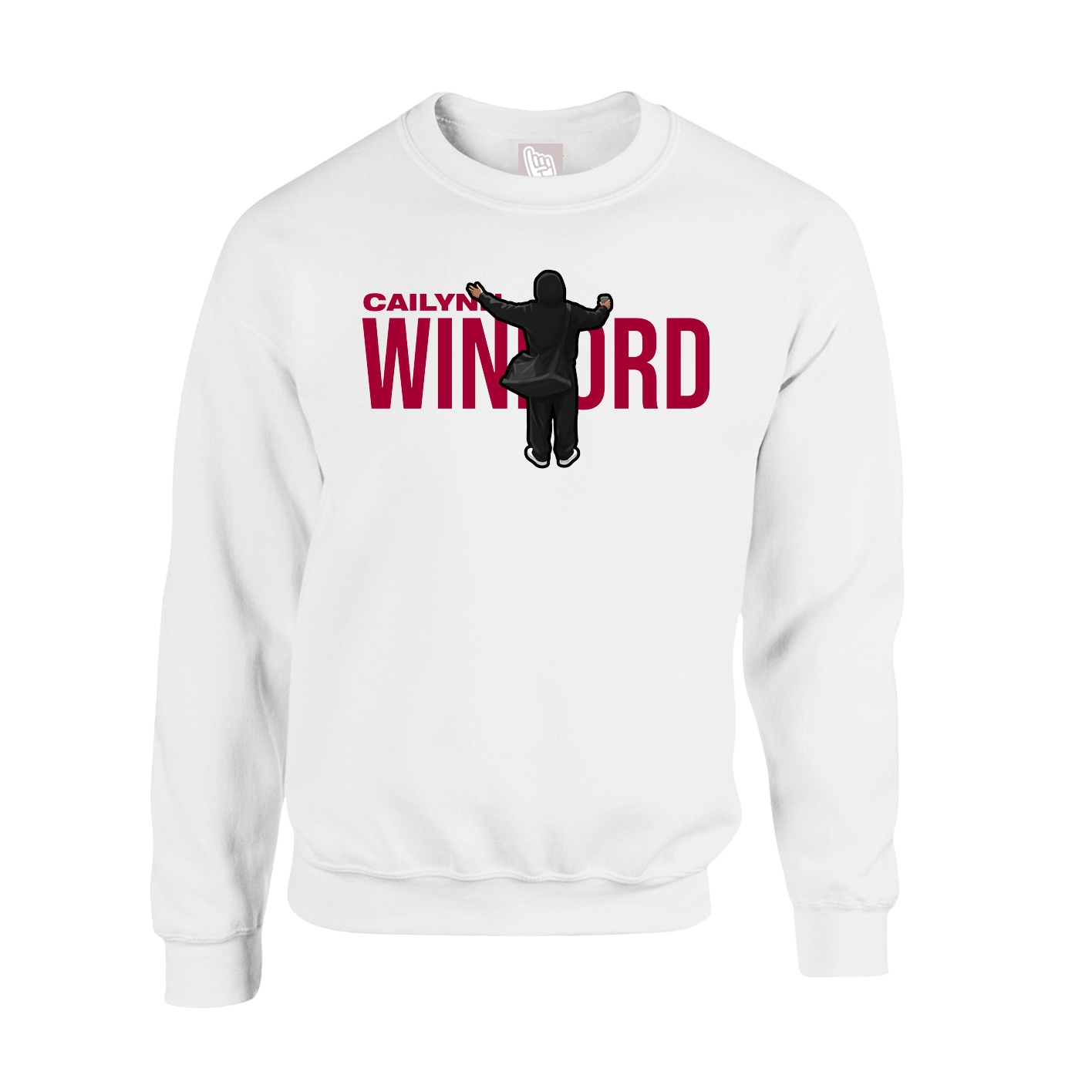 Fleece Crew — Player Name in White
