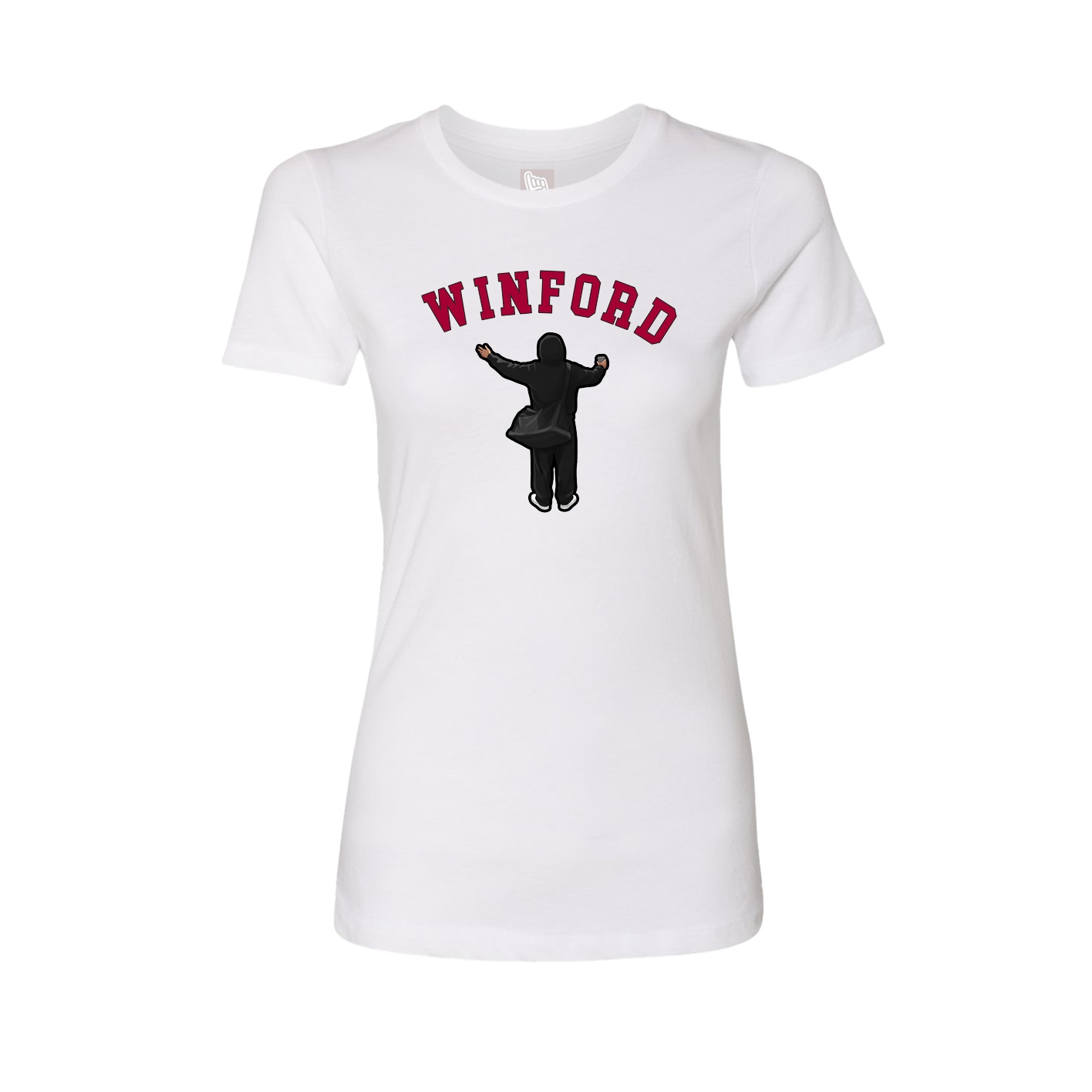 Womens Tee — Shirsey Arch in White