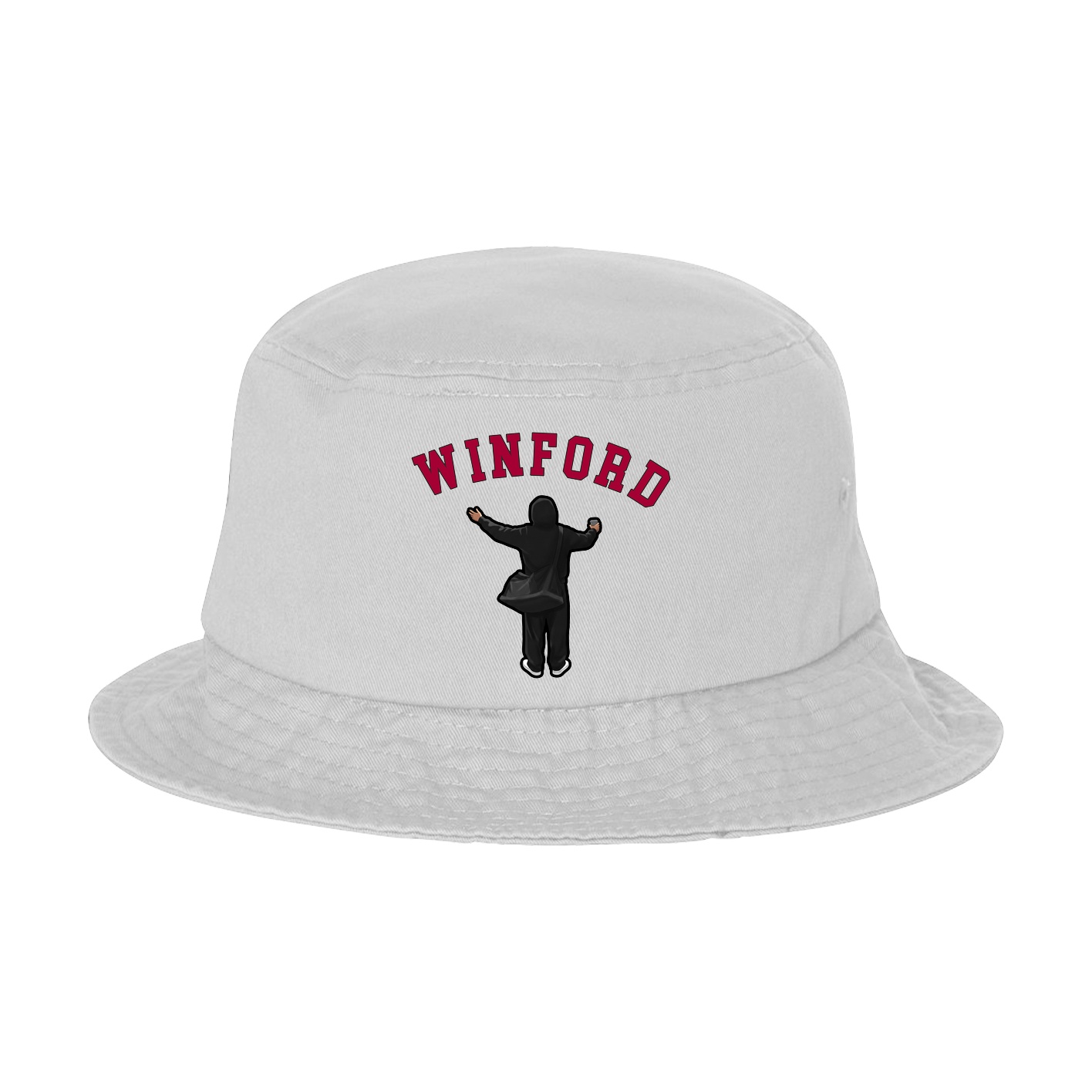 Bucket Cap — Shirsey Arch in White