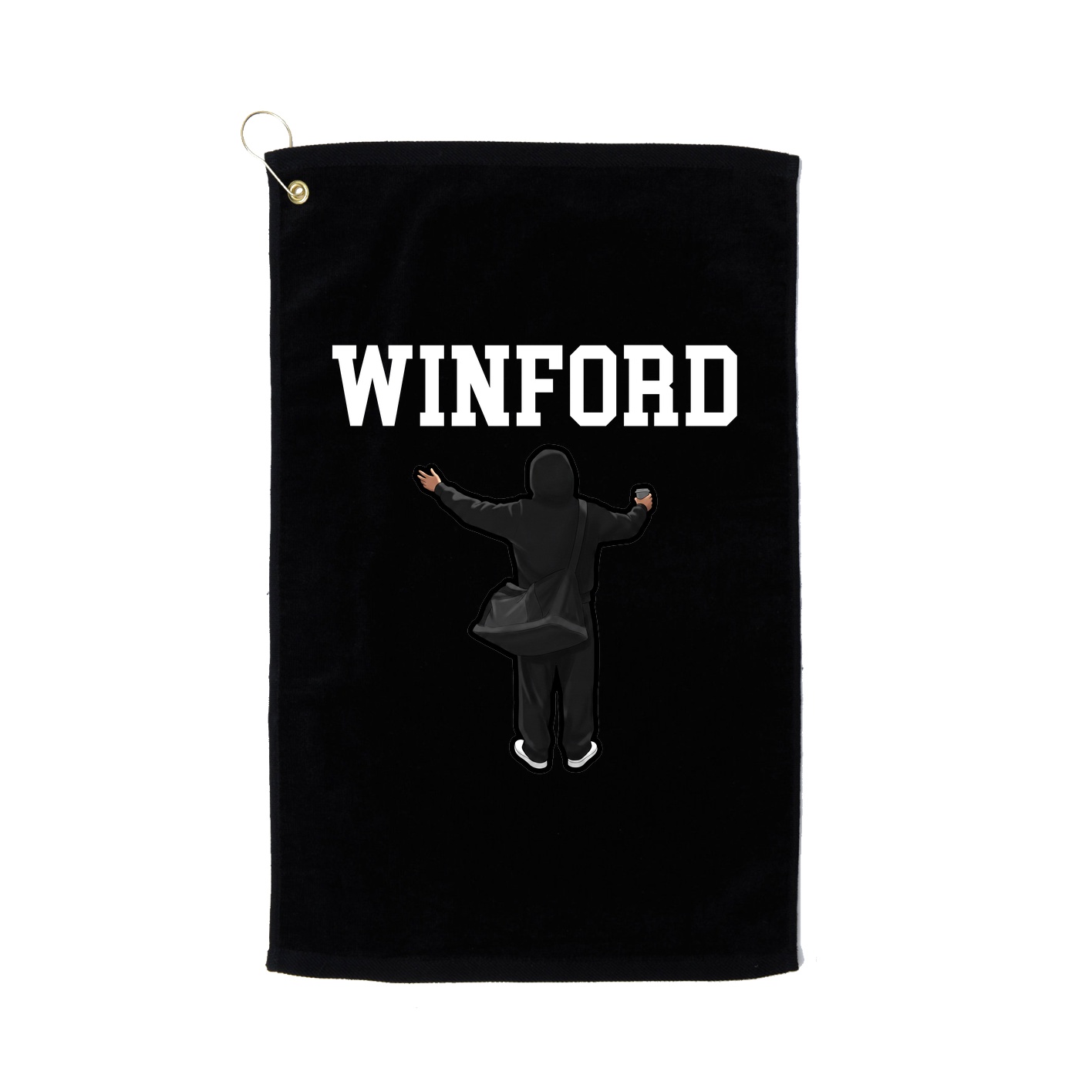Golf Towel — Shirsey in Black