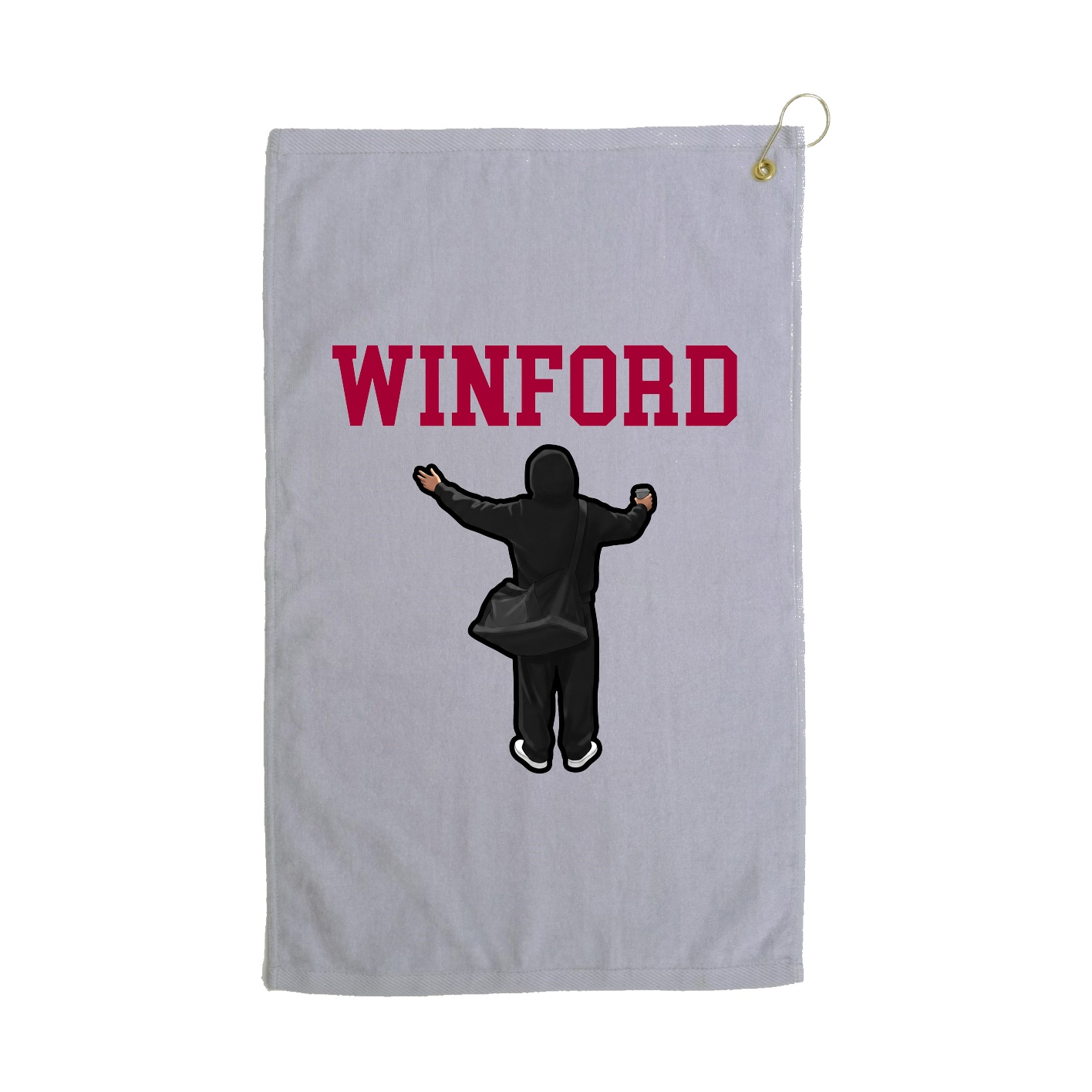 Golf Towel — Shirsey in Grey