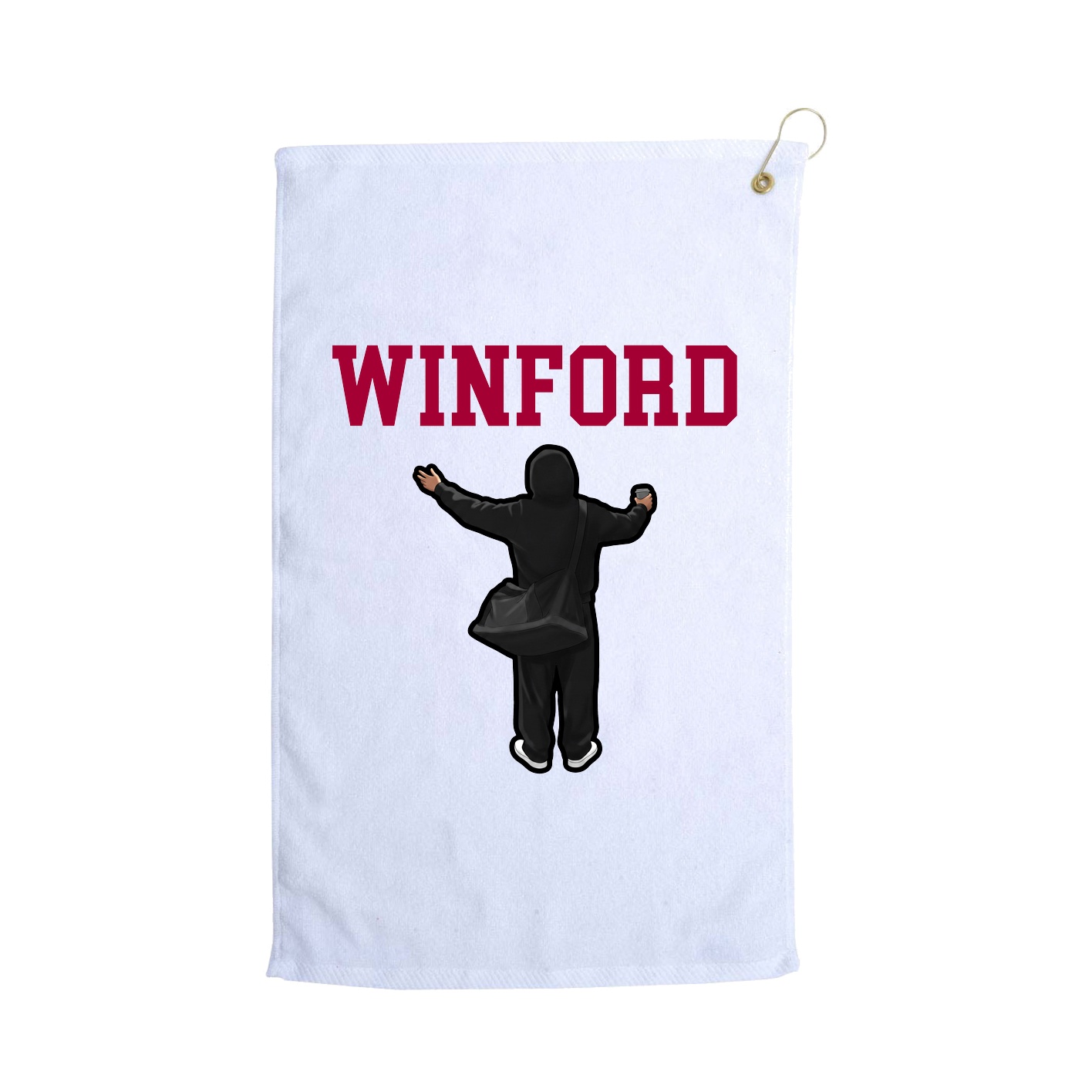 Golf Towel — Shirsey in White