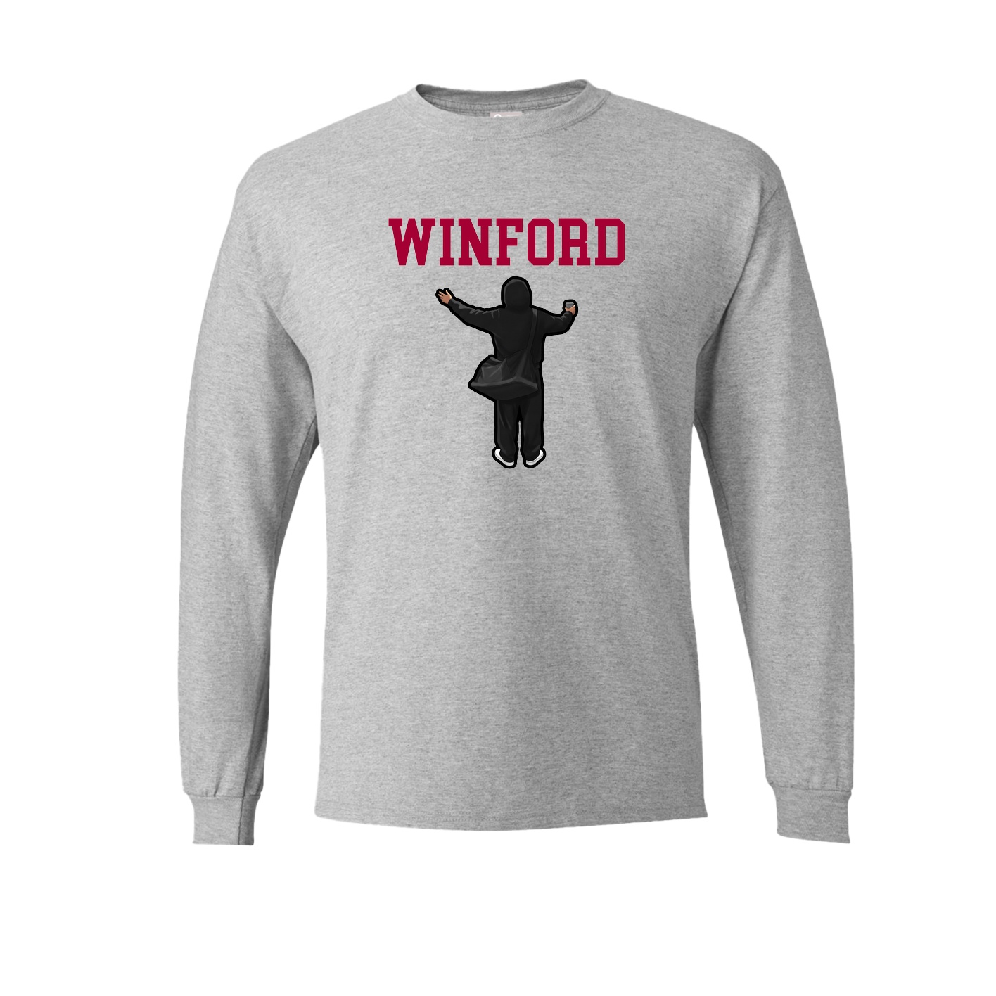 Long Sleeve Tee — Shirsey in Grey