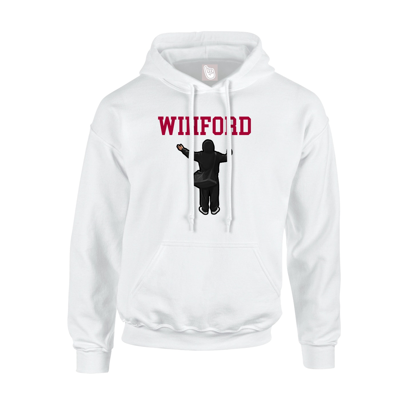 Youth Hoodie — Shirsey in White
