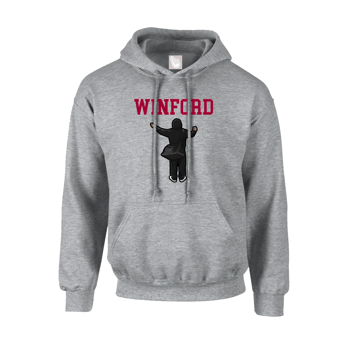 Youth Hoodie — Shirsey in Grey