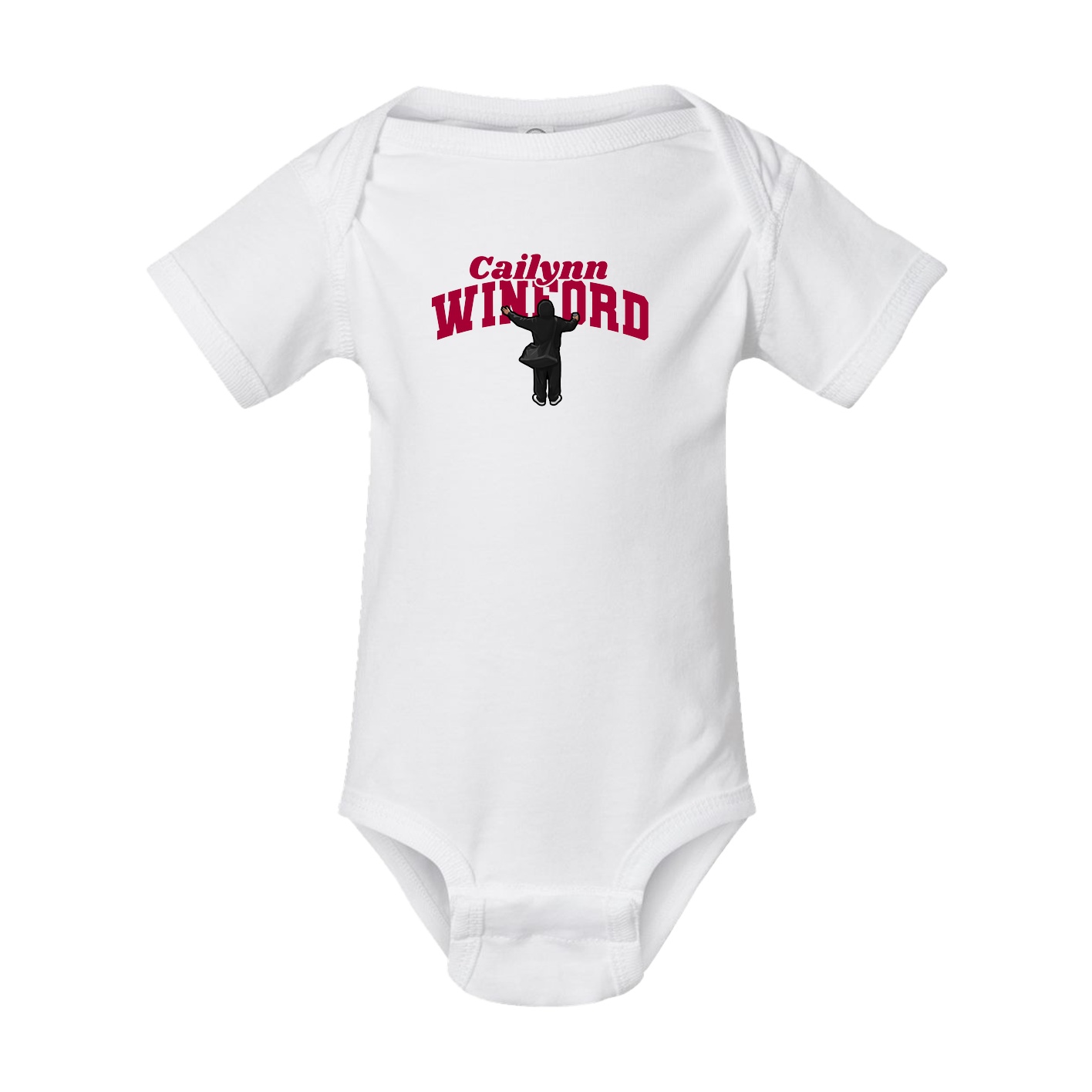 Baby Onesie — Signature Arch in White