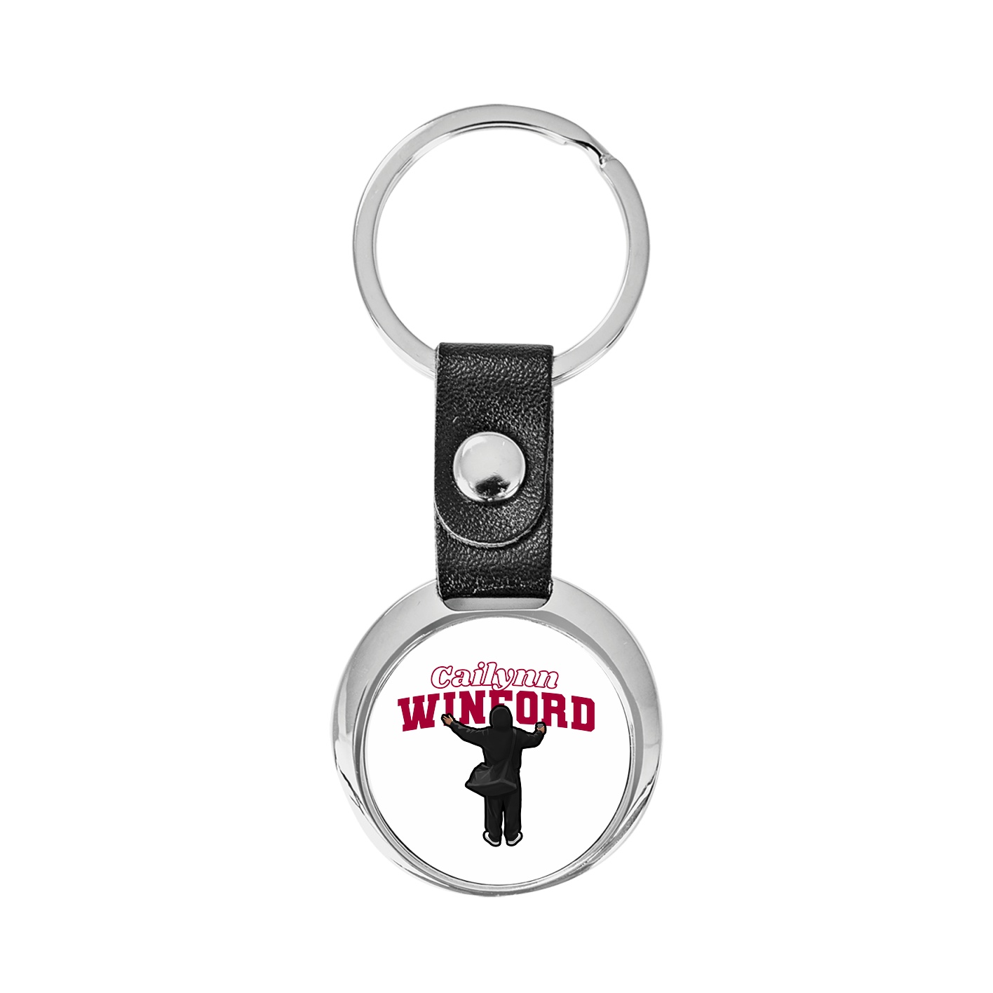 Key Chain — Name Arch in Classic