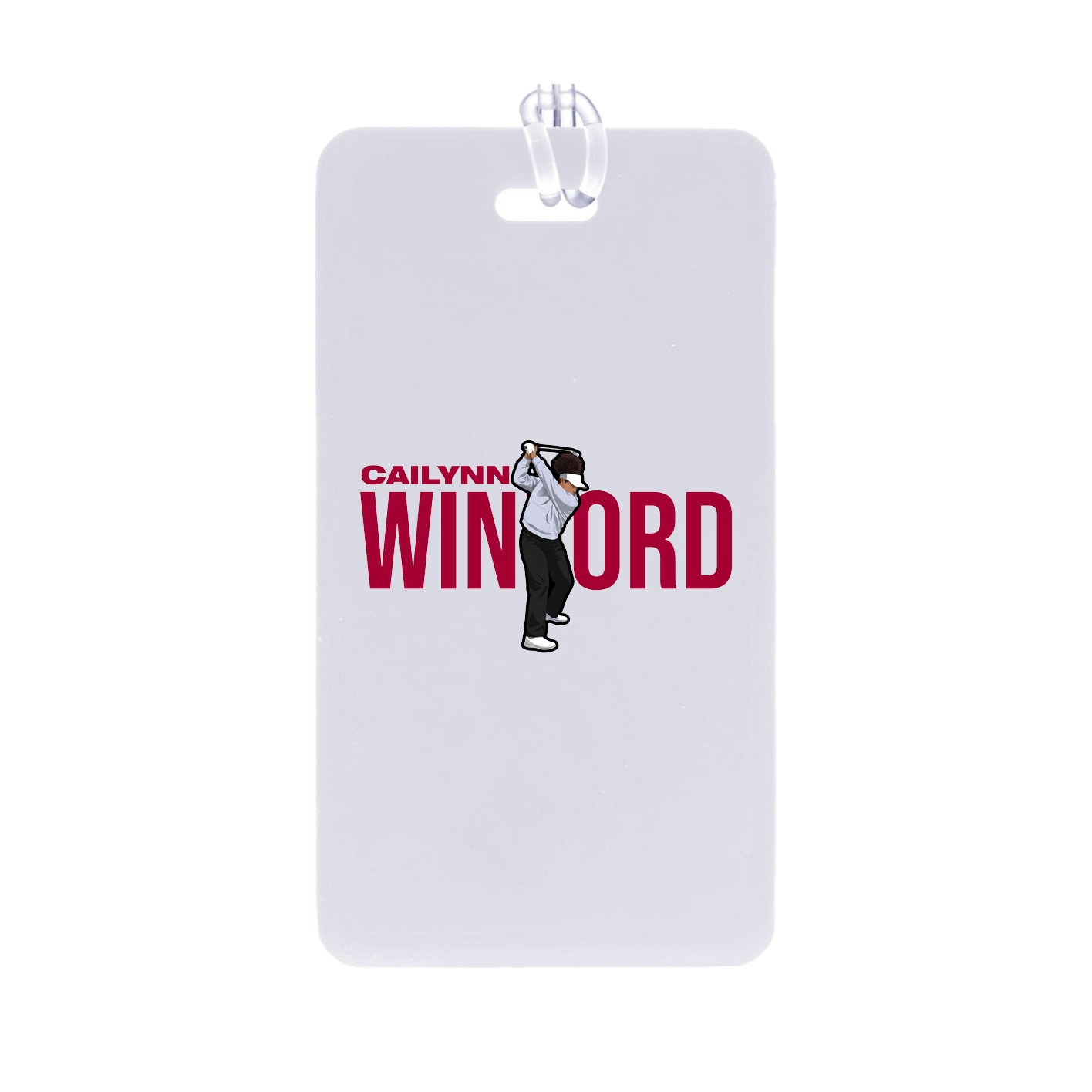 Bag Tag — Player Name in Classic