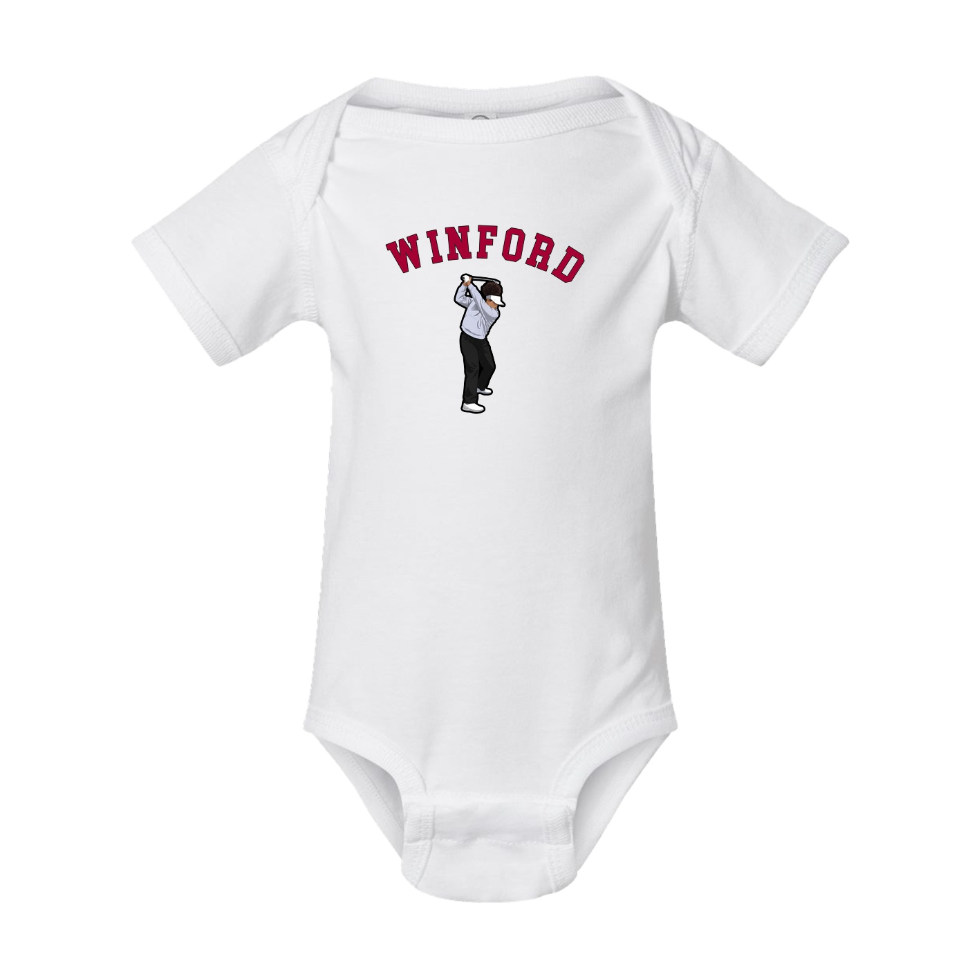 Baby Onesie — Shirsey Arch in White