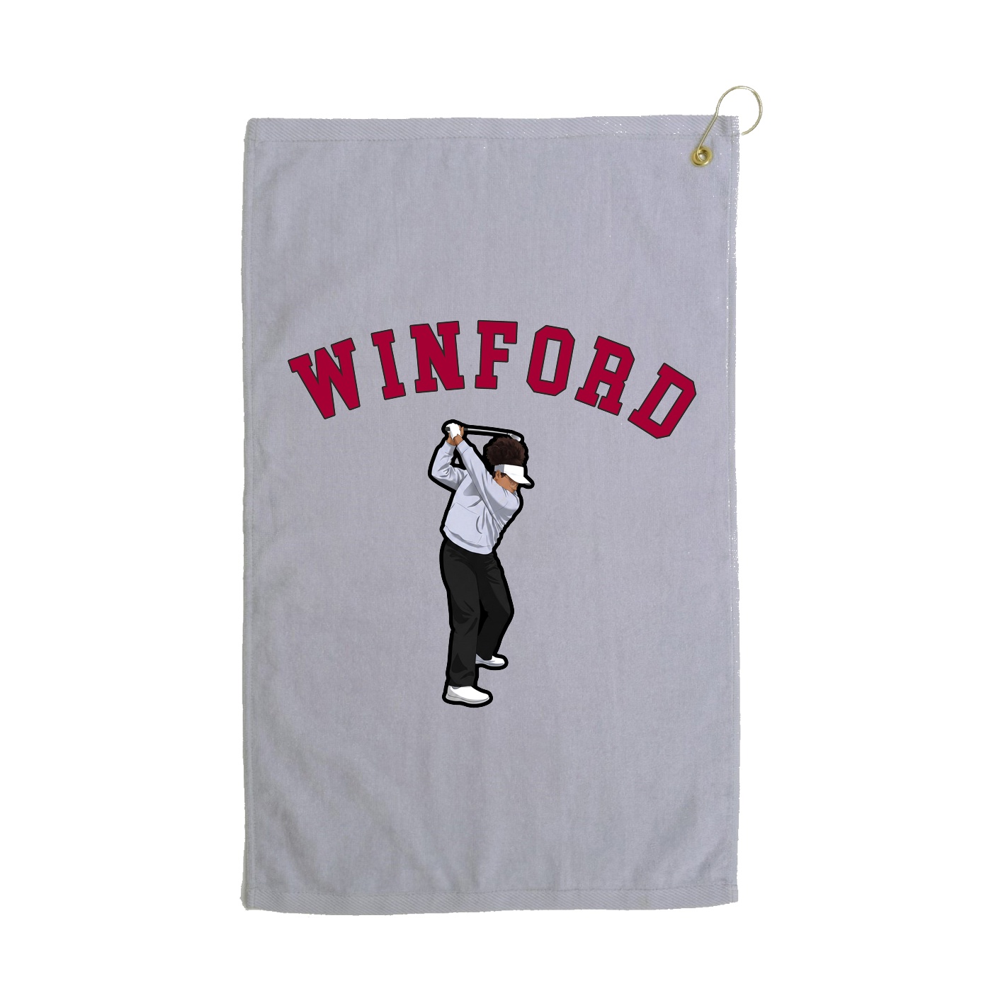 Golf Towel — Shirsey Arch in Grey