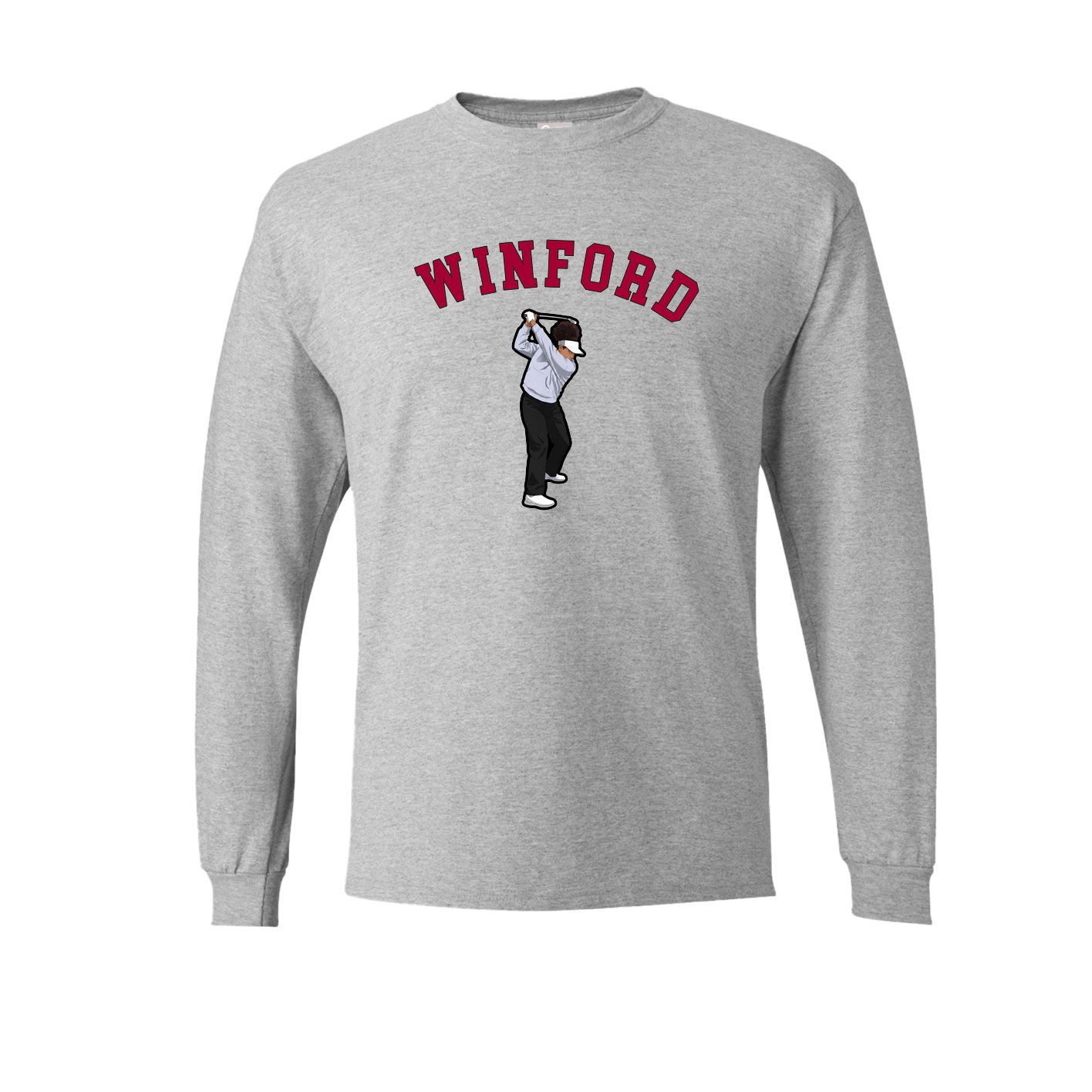 Long Sleeve Tee — Shirsey Arch in Grey
