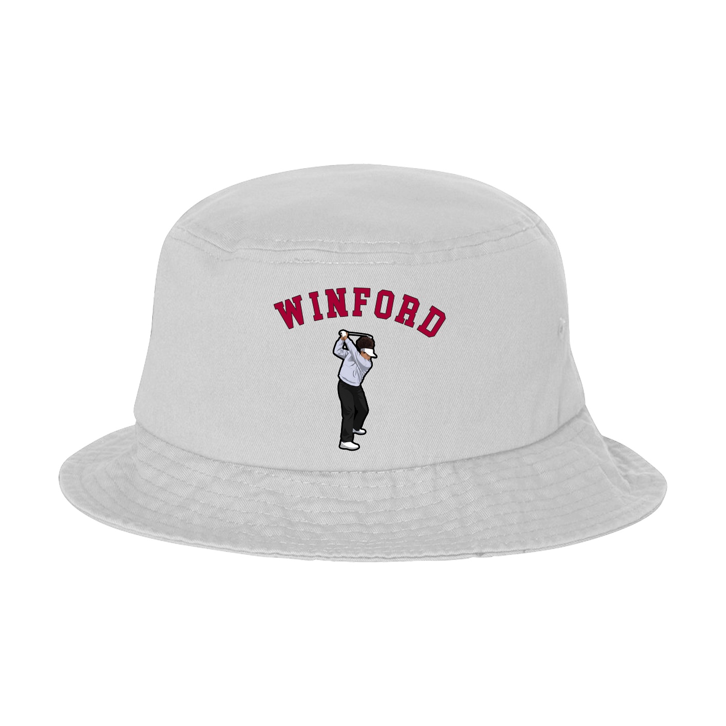 Bucket Cap — Shirsey Arch in White