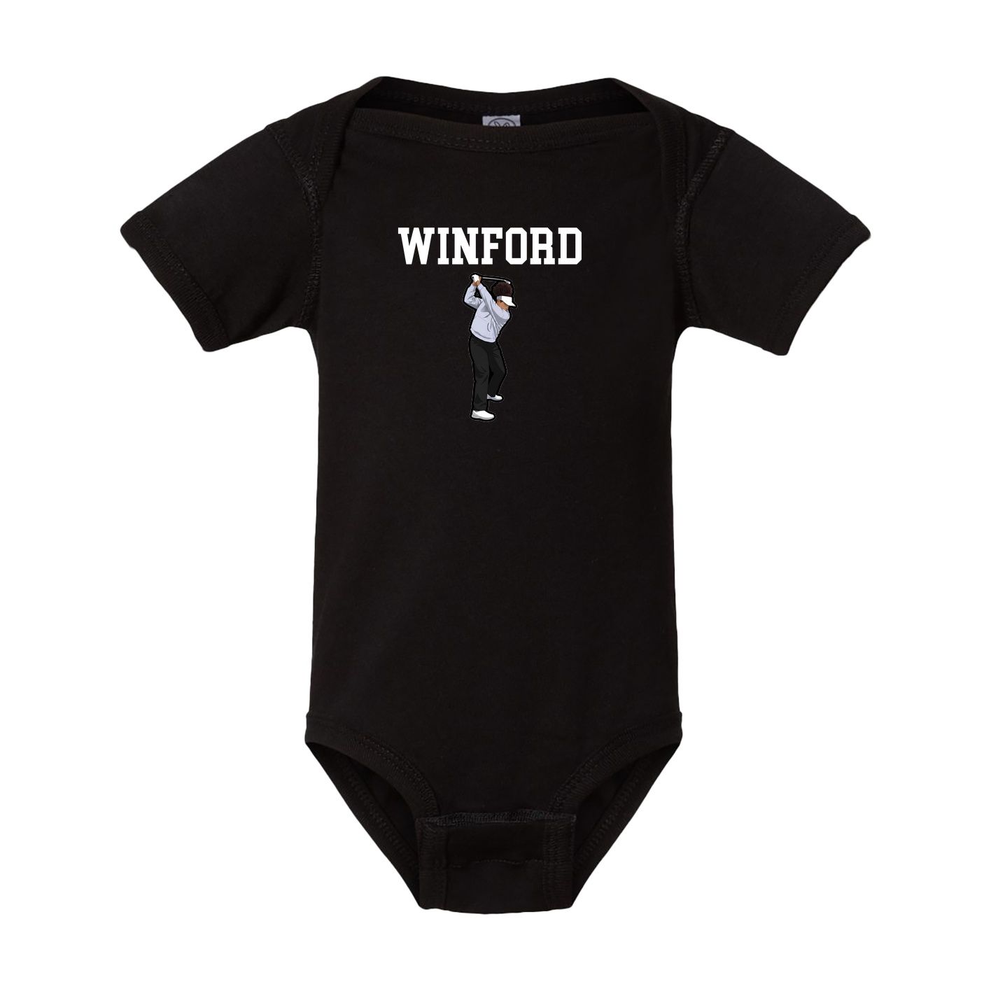 Baby Onesie — Shirsey in Black