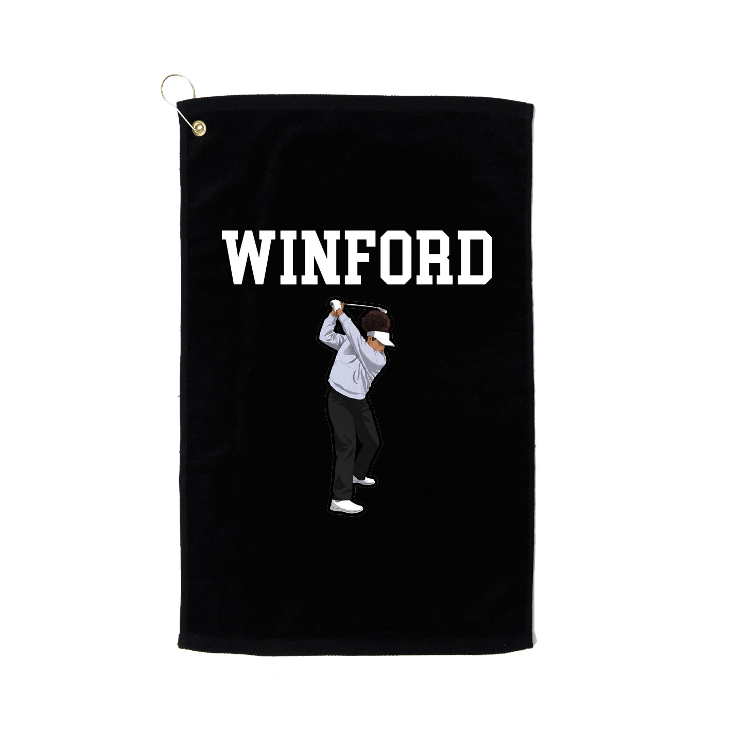 Golf Towel — Shirsey in Black