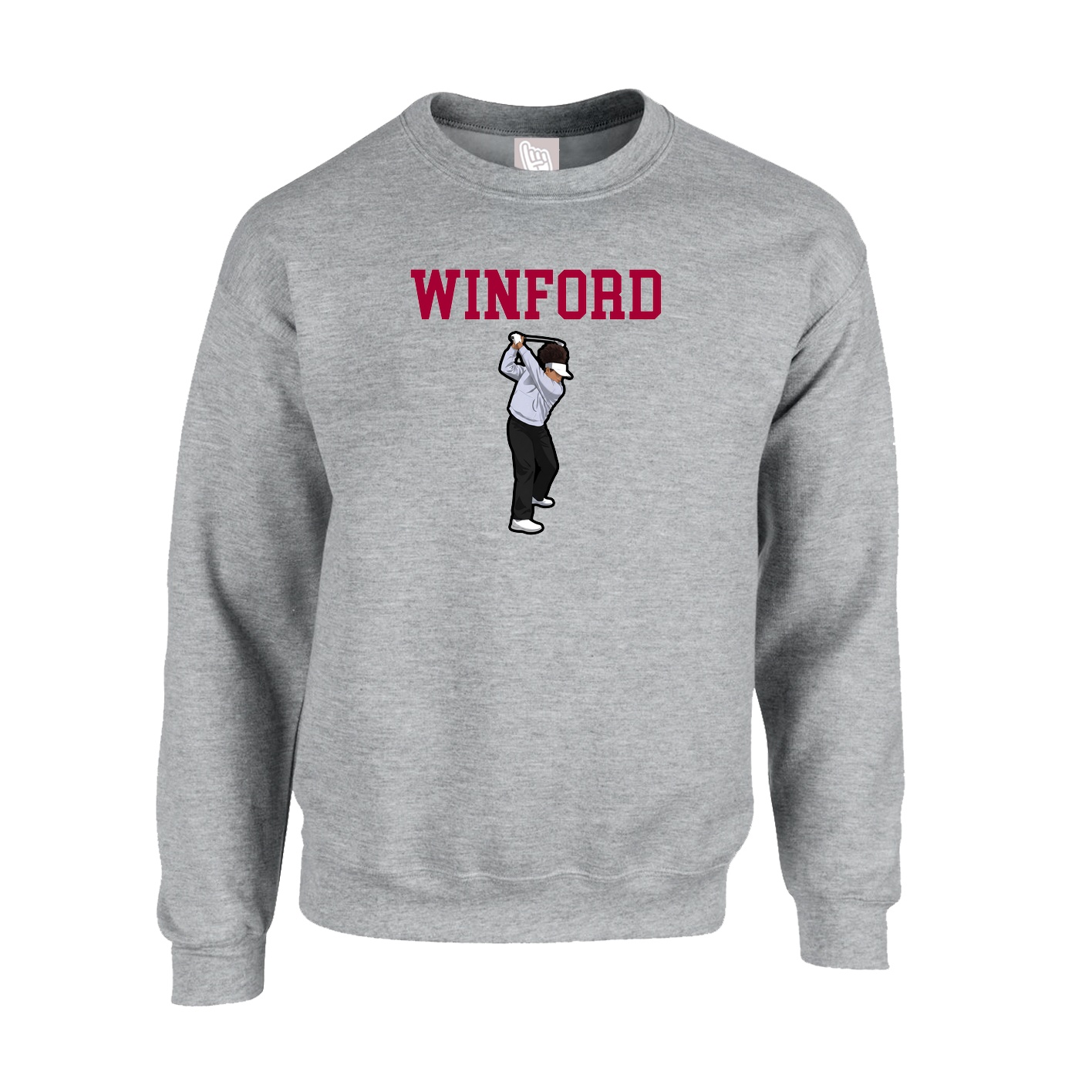 Fleece Crew — Shirsey in Grey
