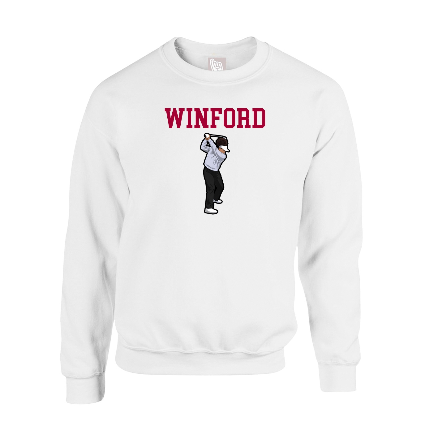 Fleece Crew — Shirsey in White