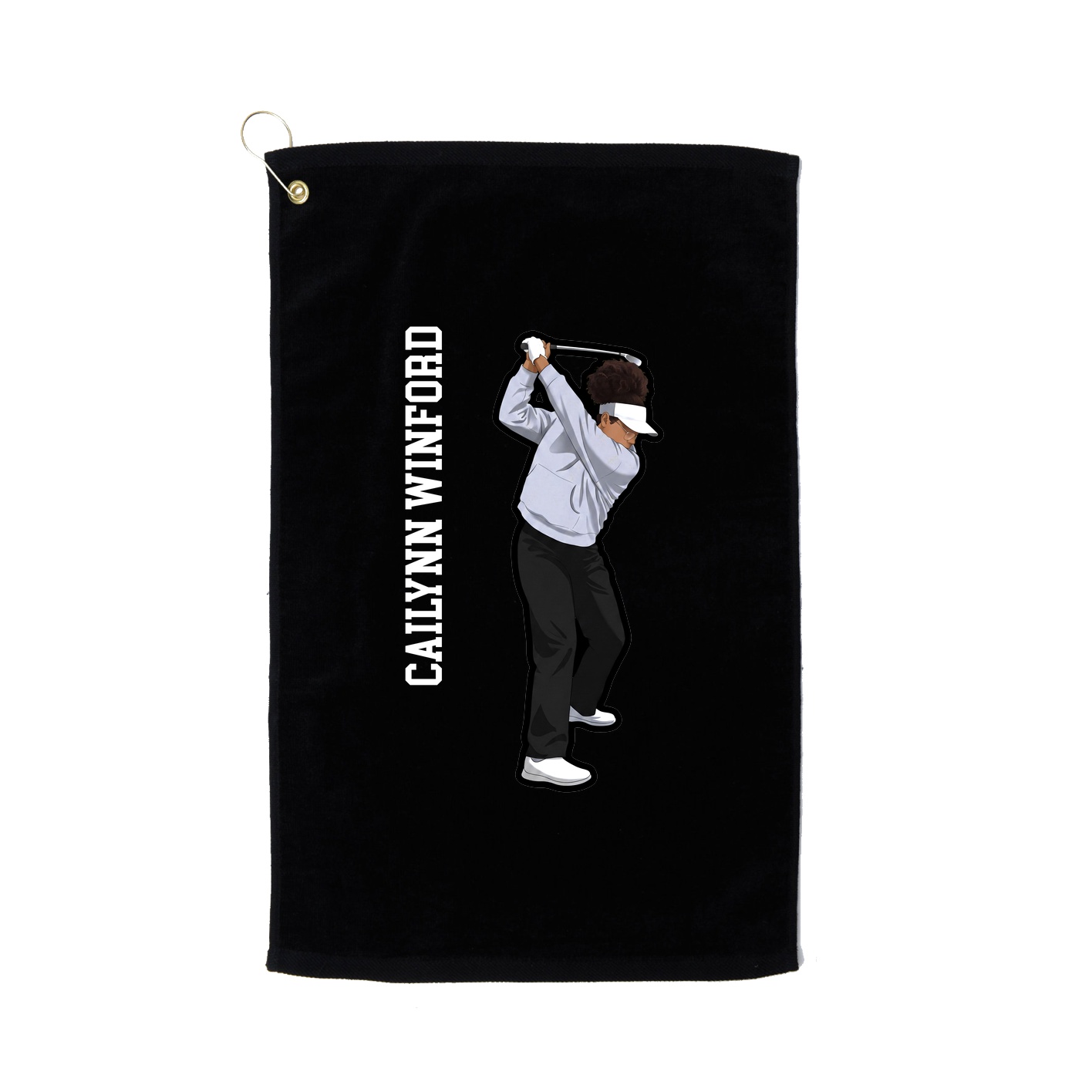 Terry Velour Golf Towel