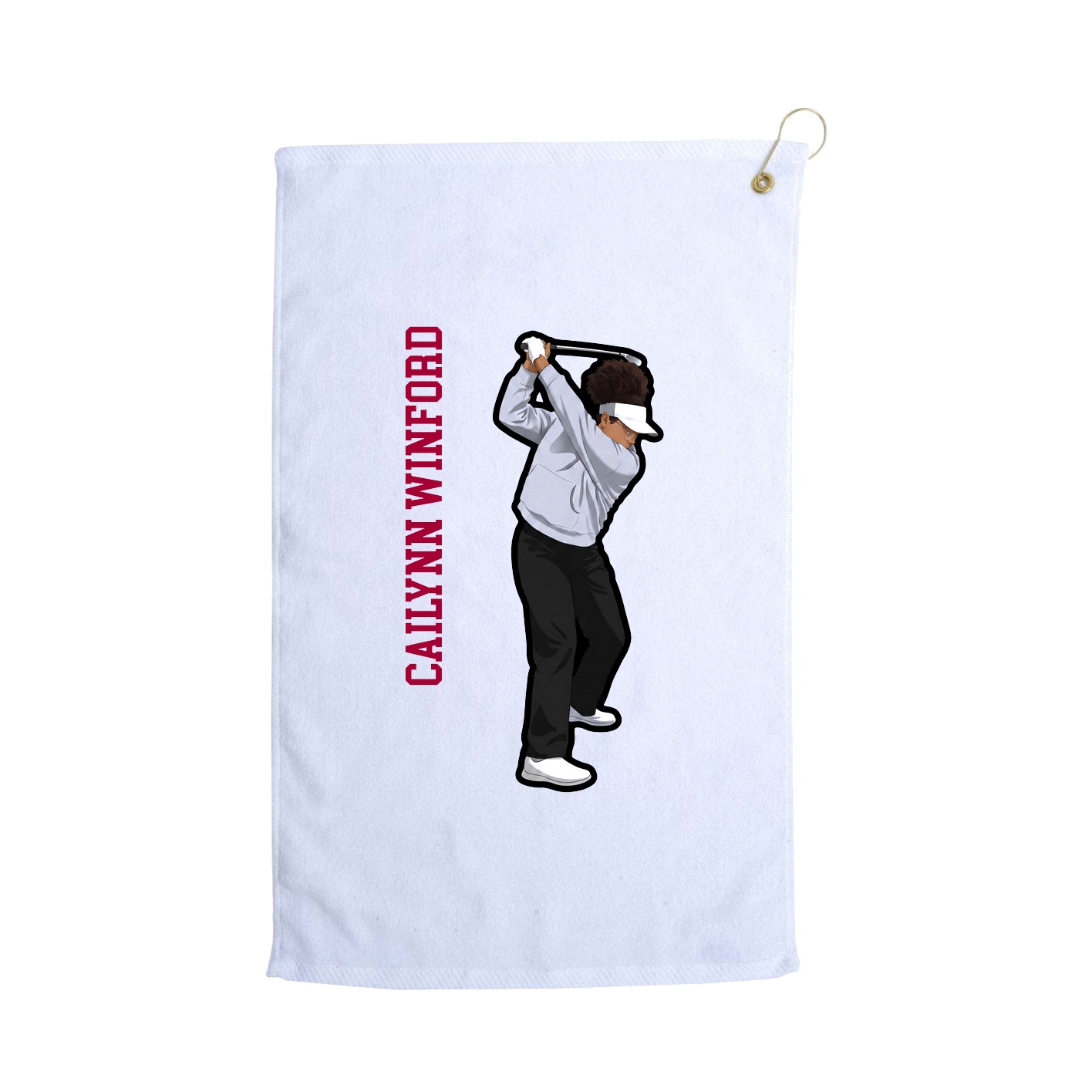 Terry Velour Golf Towel