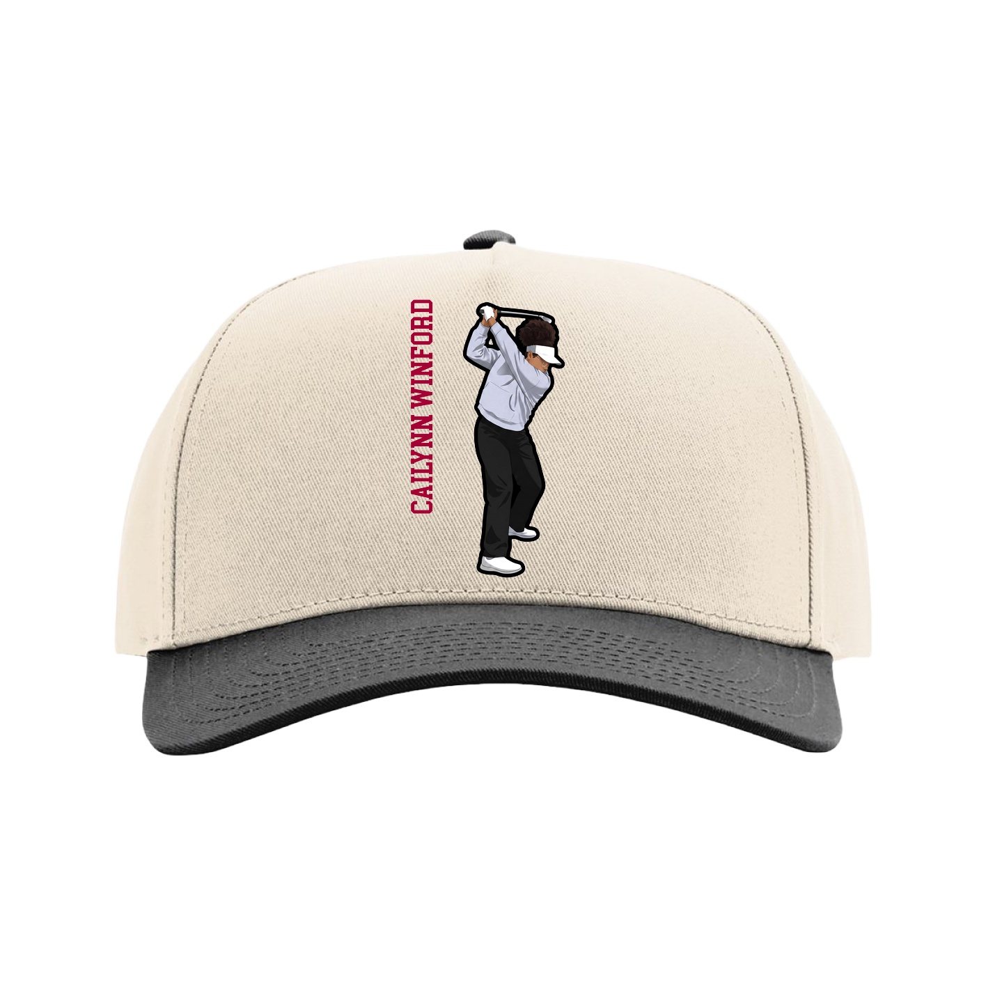 Full Fabric Five-Panel Champ Cap