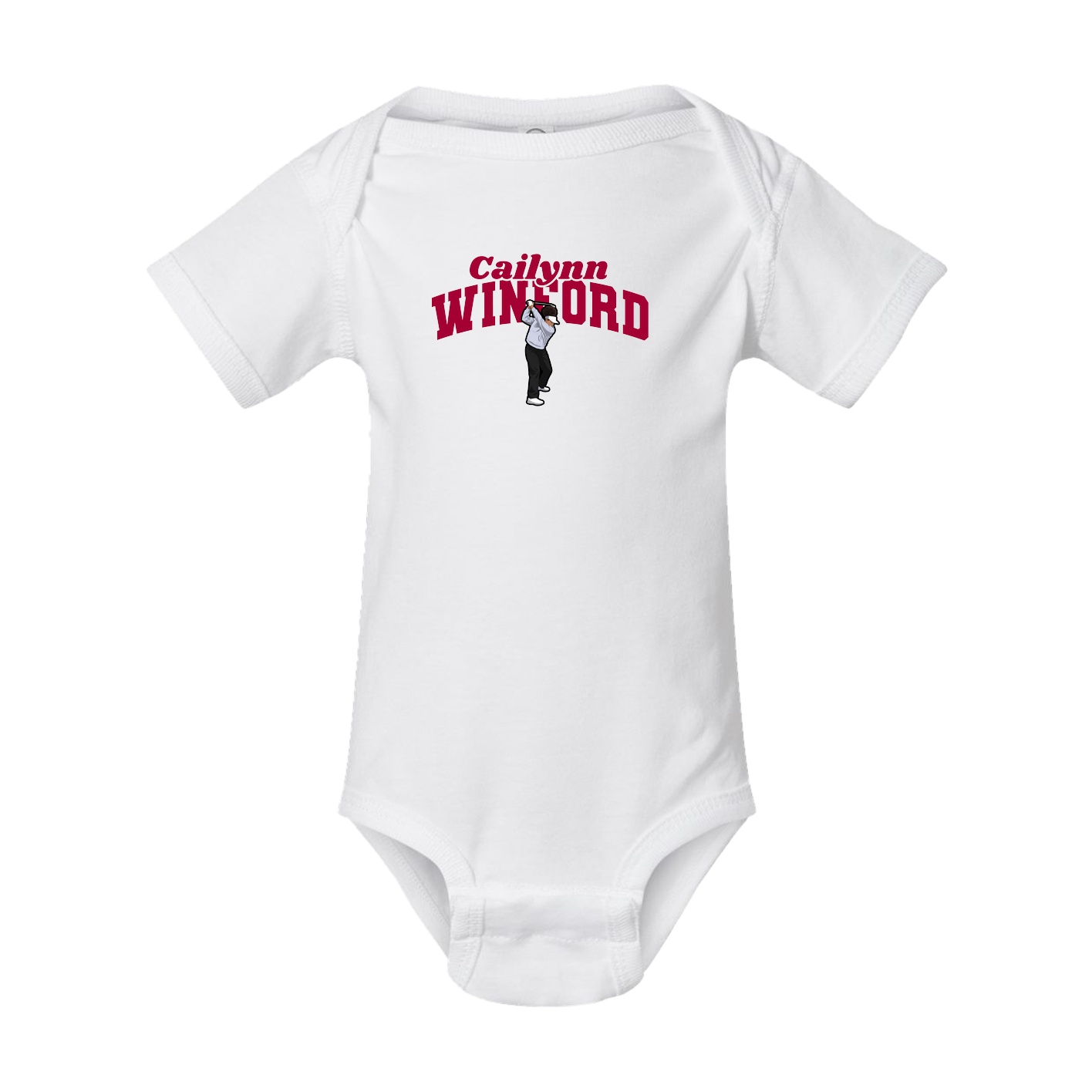 Baby Onesie — Signature Arch in White