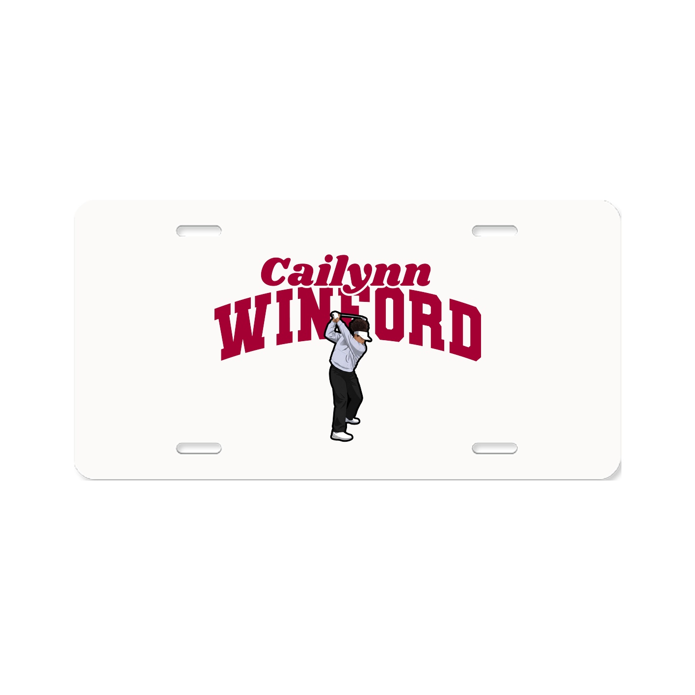 License Plate — Signature Arch in Classic
