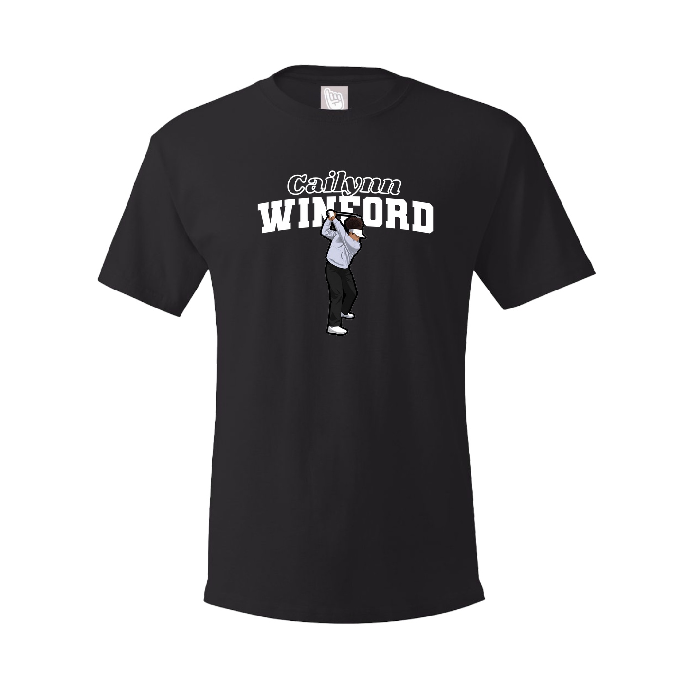 Tee — Name Arch in Black