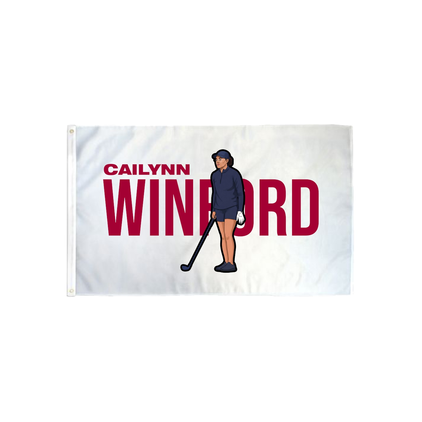 3x5 Flag — Player Name in Classic