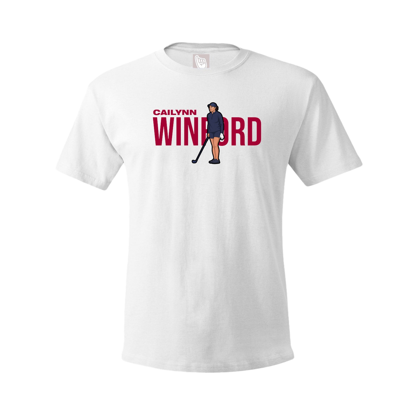 Tee — Player Name in White