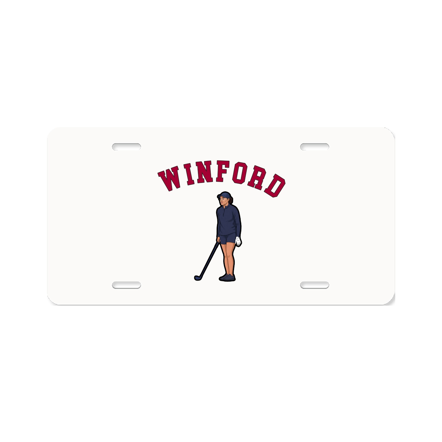 License Plate — Shirsey Arch in Classic