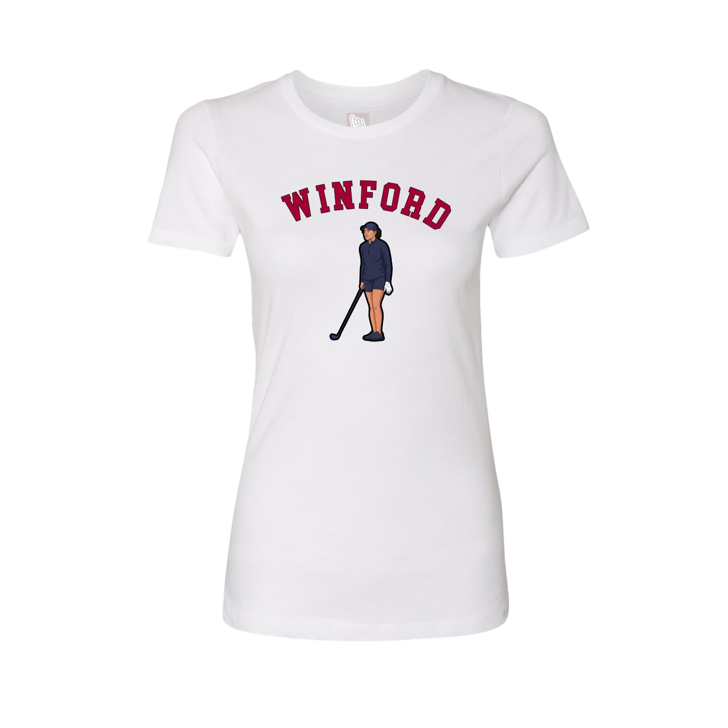 Womens Tee — Shirsey Arch in White