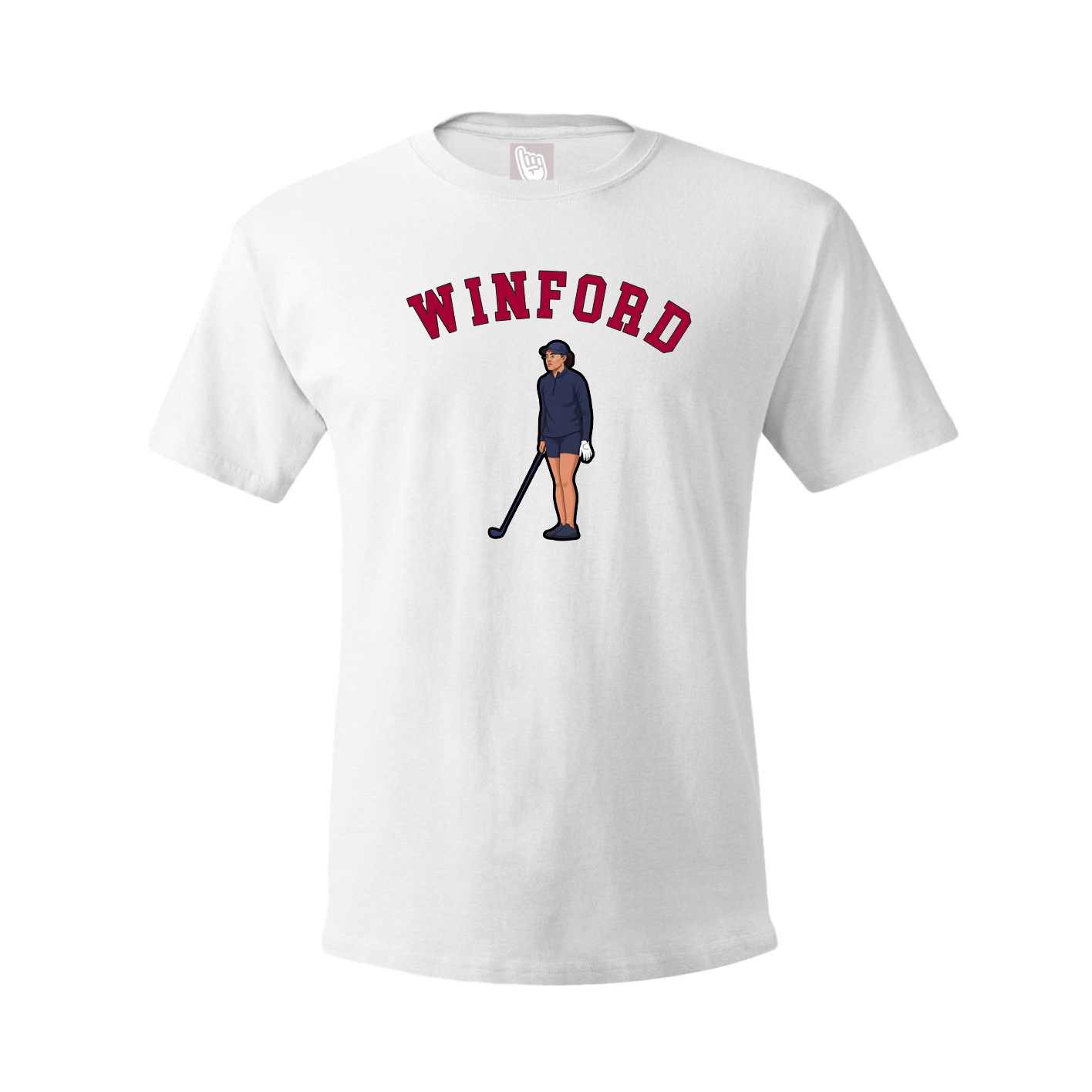 Youth Tee — Shirsey Arch in White