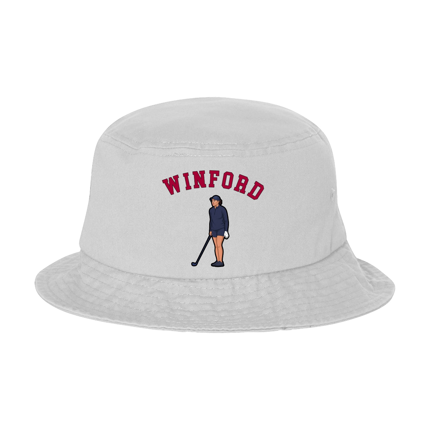 Bucket Cap — Shirsey Arch in White