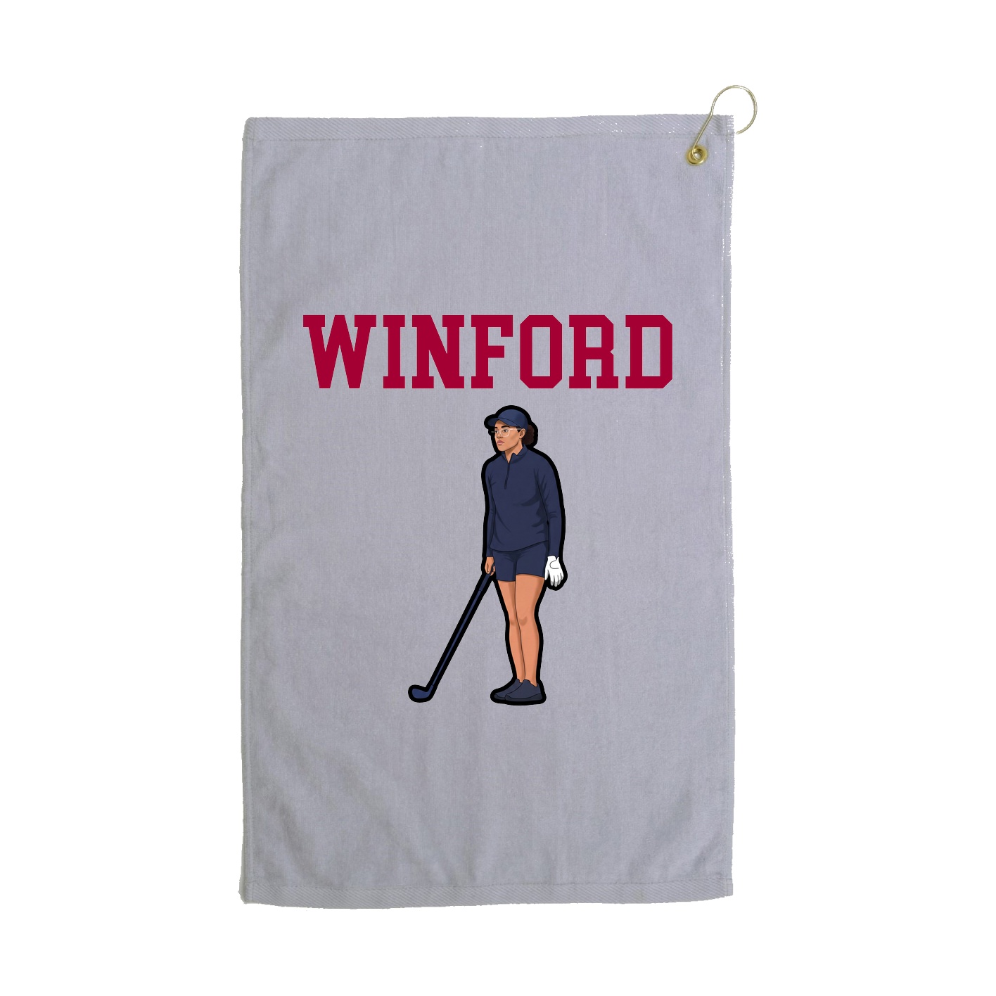 Golf Towel — Shirsey in Grey