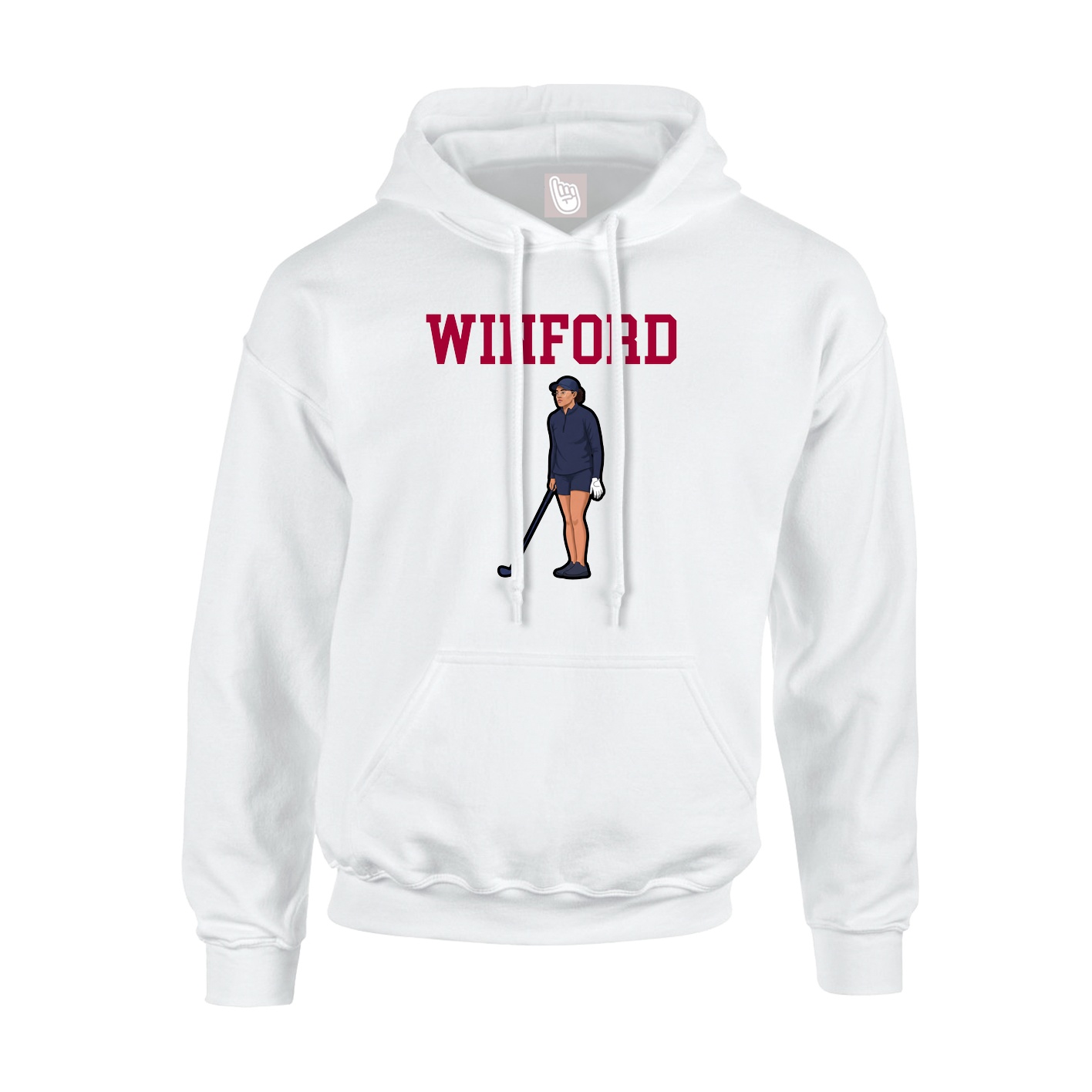 Youth Hoodie — Shirsey in White