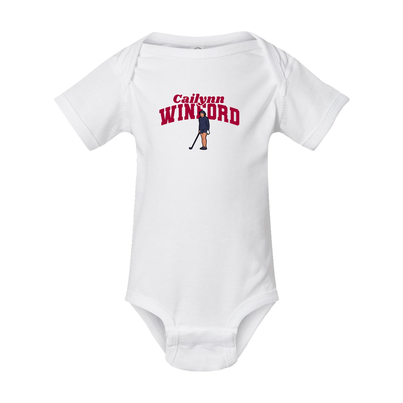 Baby Onesie — Signature Arch in White