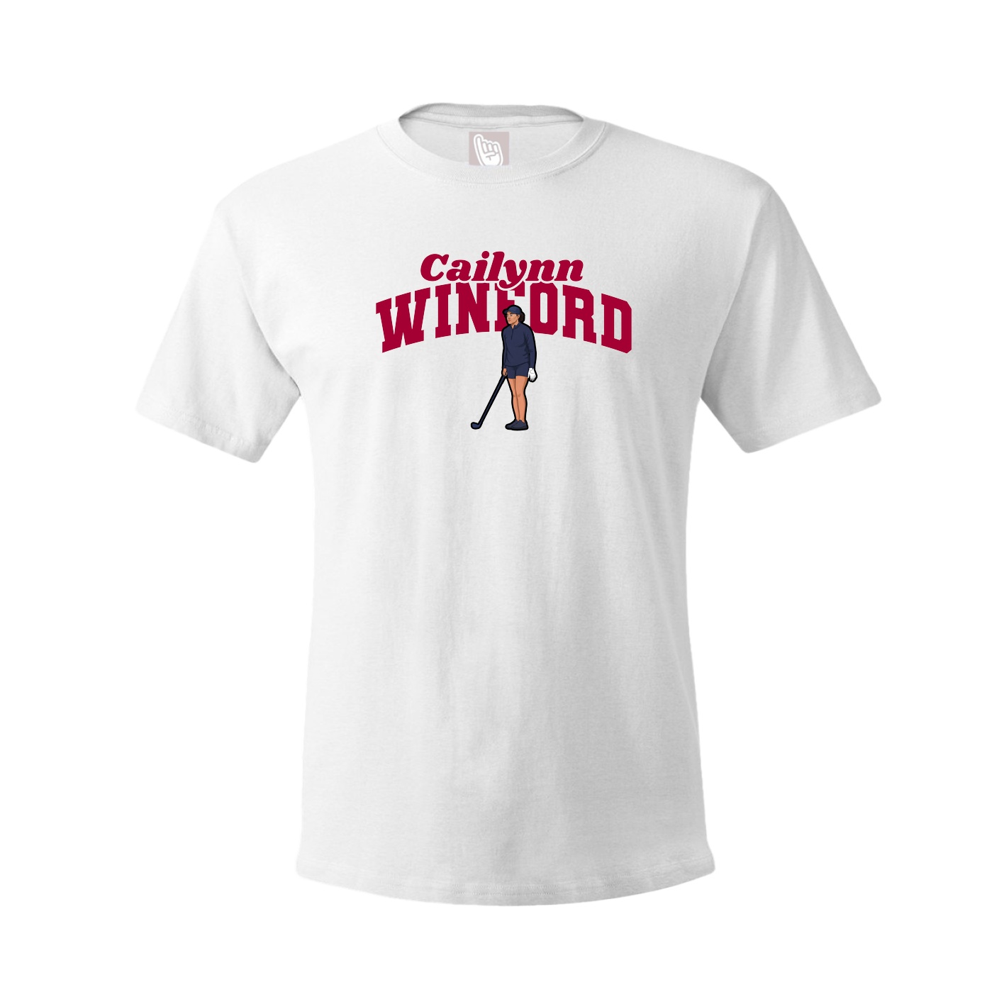 Tee — Signature Arch in White