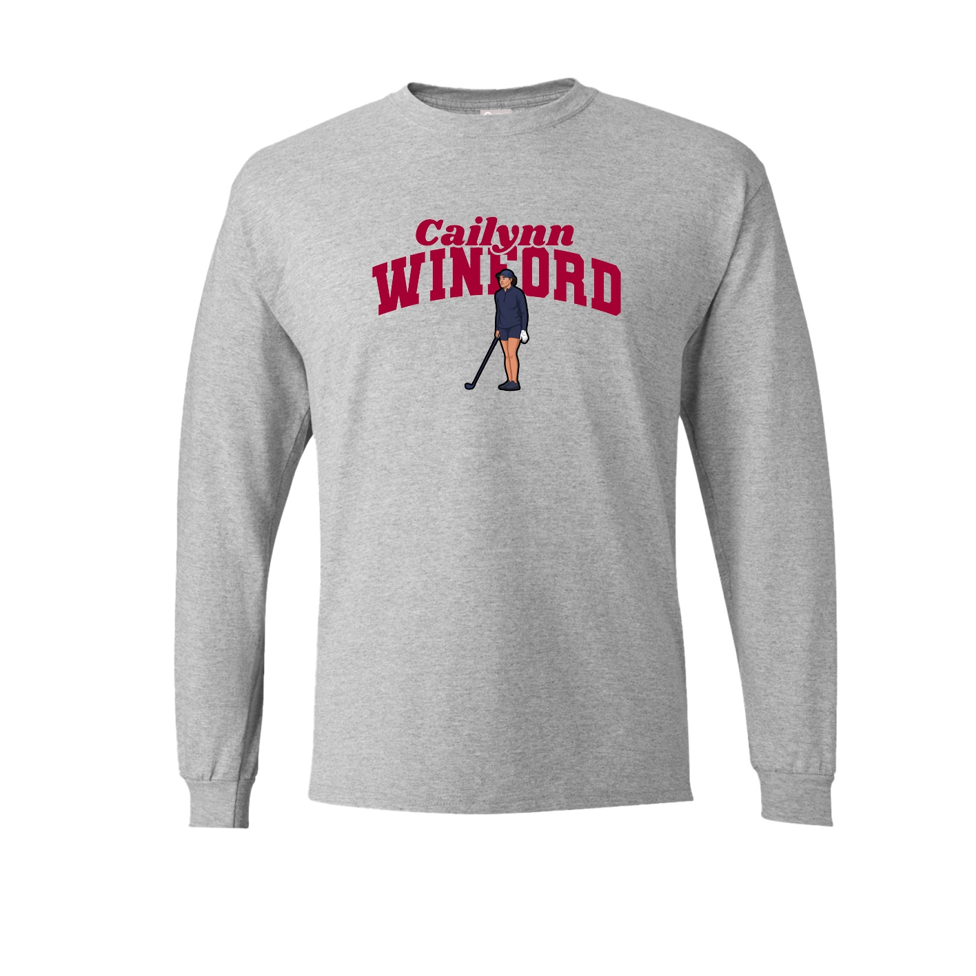 Long Sleeve Tee — Signature Arch in Grey
