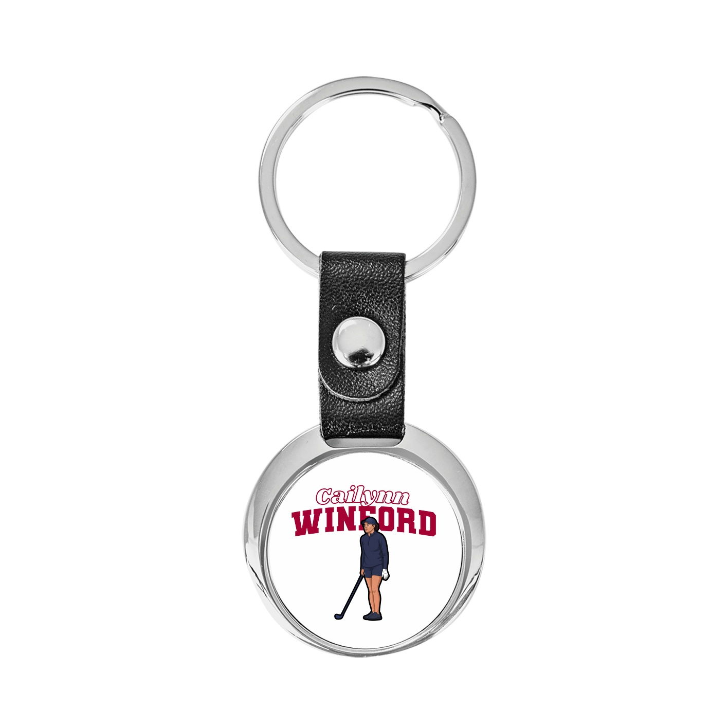 Key Chain — Name Arch in Classic