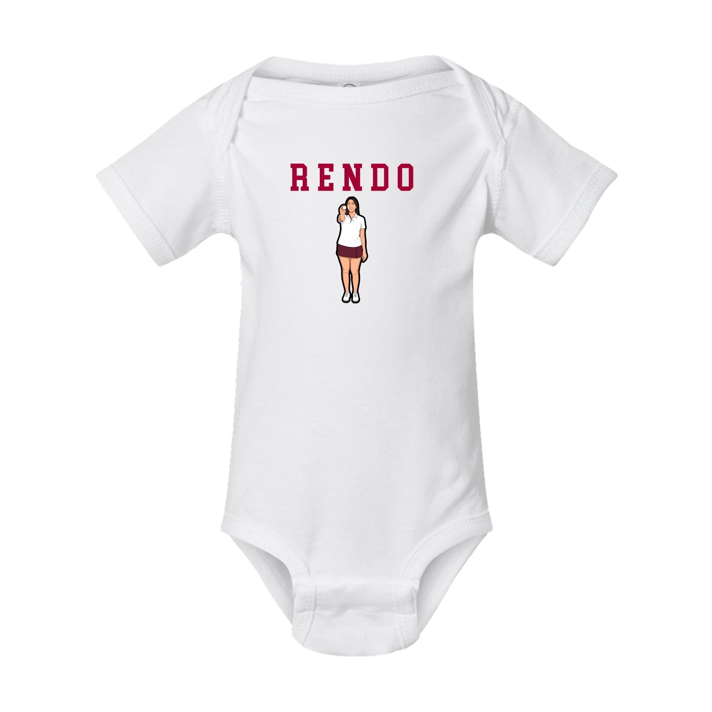 Baby Onesie — Shirsey in White