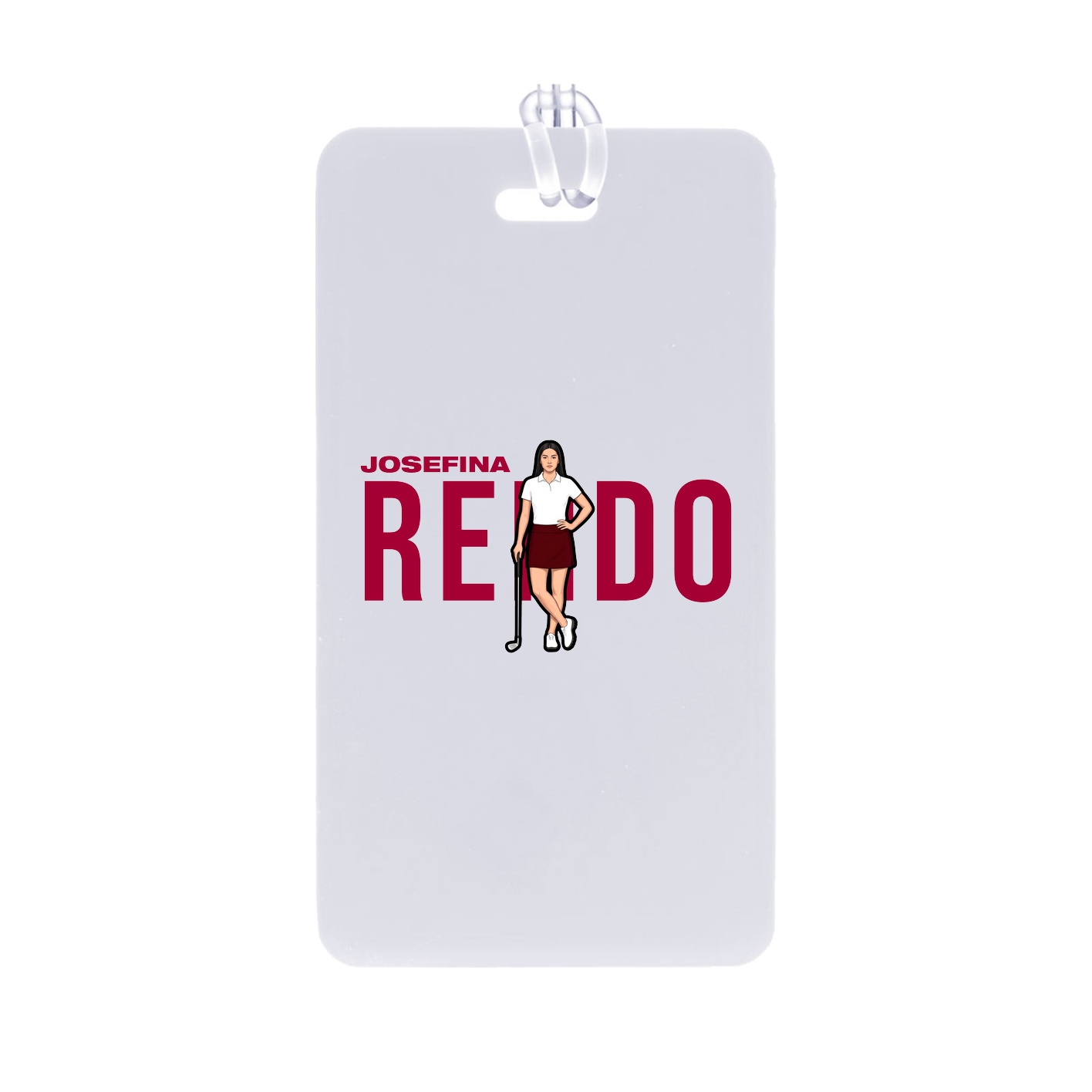 Bag Tag — Player Name in Classic