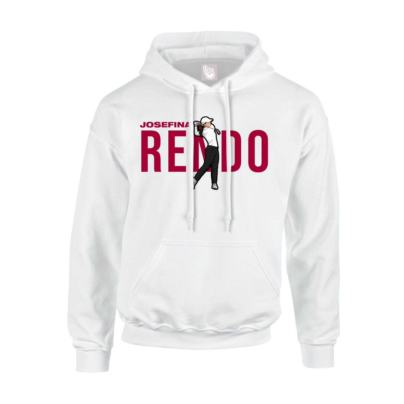 Hoodie — Player Name in White