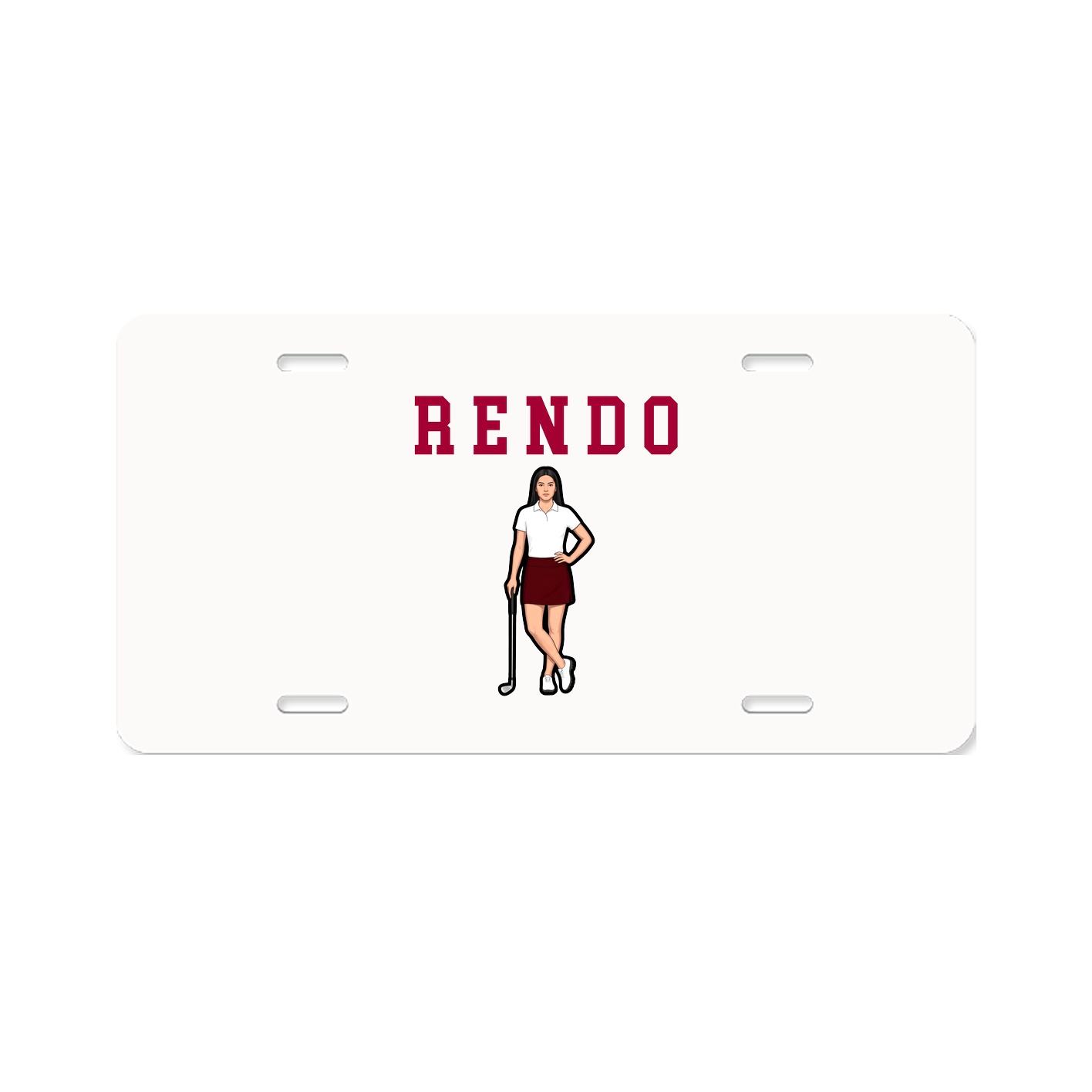 License Plate — Shirsey in Classic